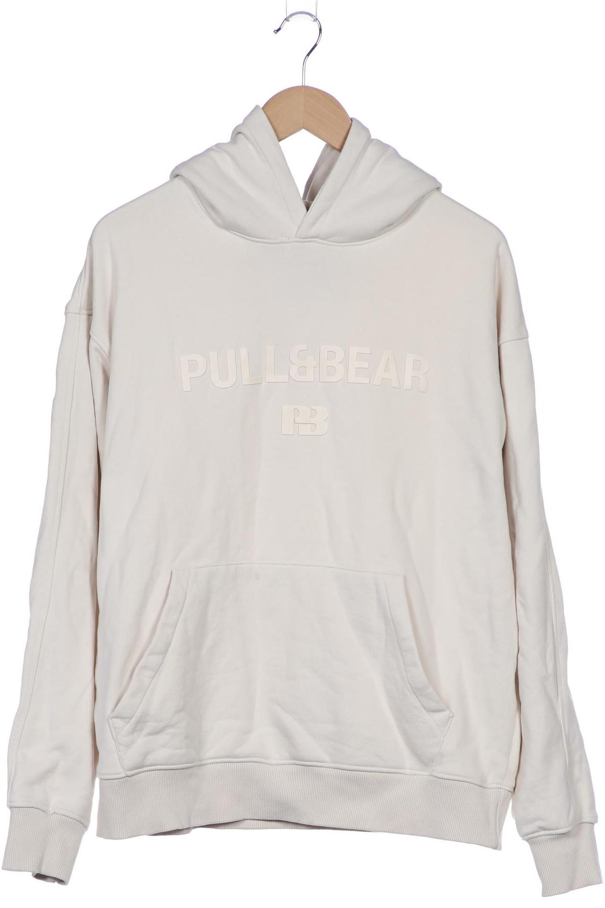 

Pull & Bear Herren Kapuzenpullover, beige, Gr. 52