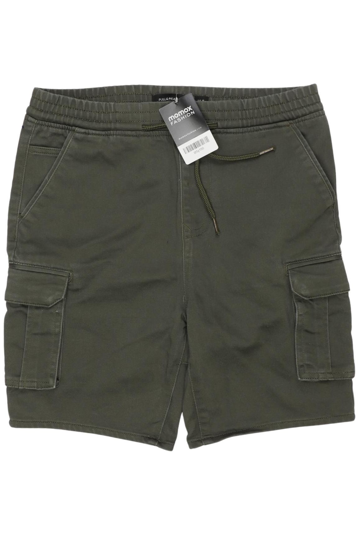 Thumbnail - Pull &amp; Bear Herren Shorts, grün, Gr. 30