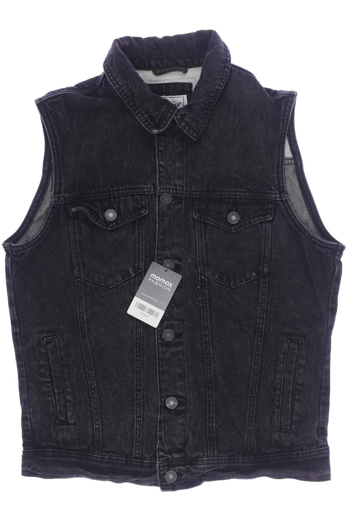 

Pull & Bear Herren Weste, schwarz, Gr. 48