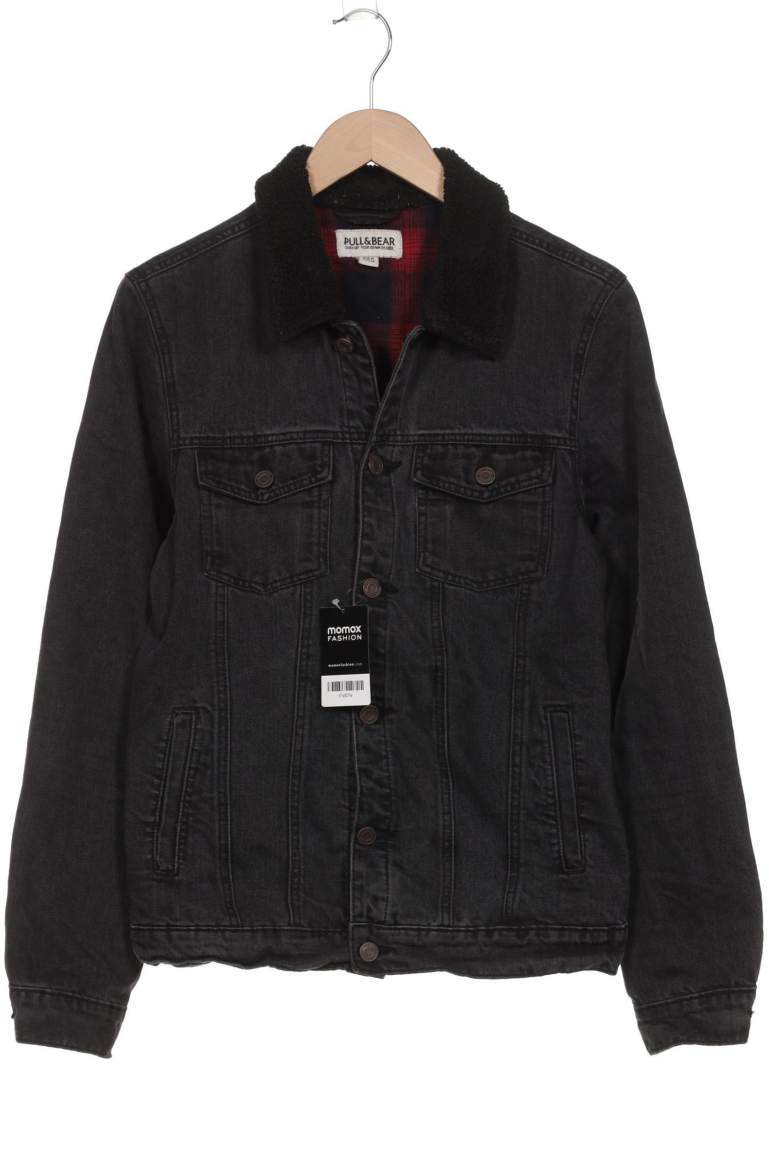

Pull & Bear Herren Jacke, schwarz, Gr. 48