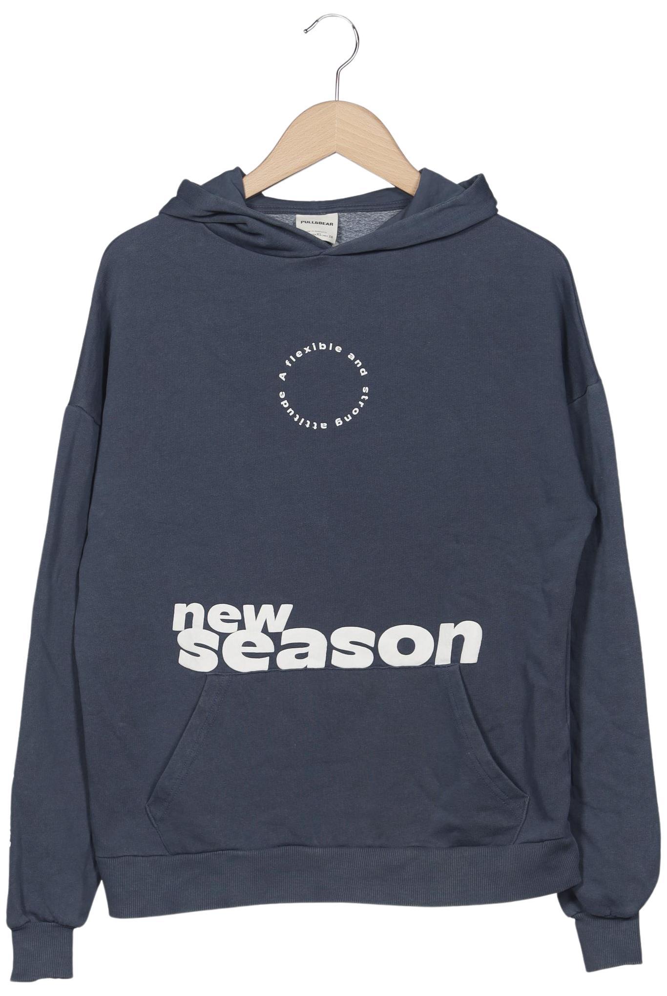 

Pull & Bear Herren Kapuzenpullover, marineblau, Gr. 44