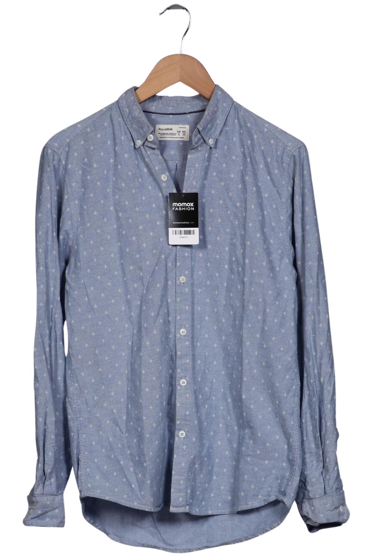 

Pull & Bear Herren Hemd, hellblau, Gr. 46
