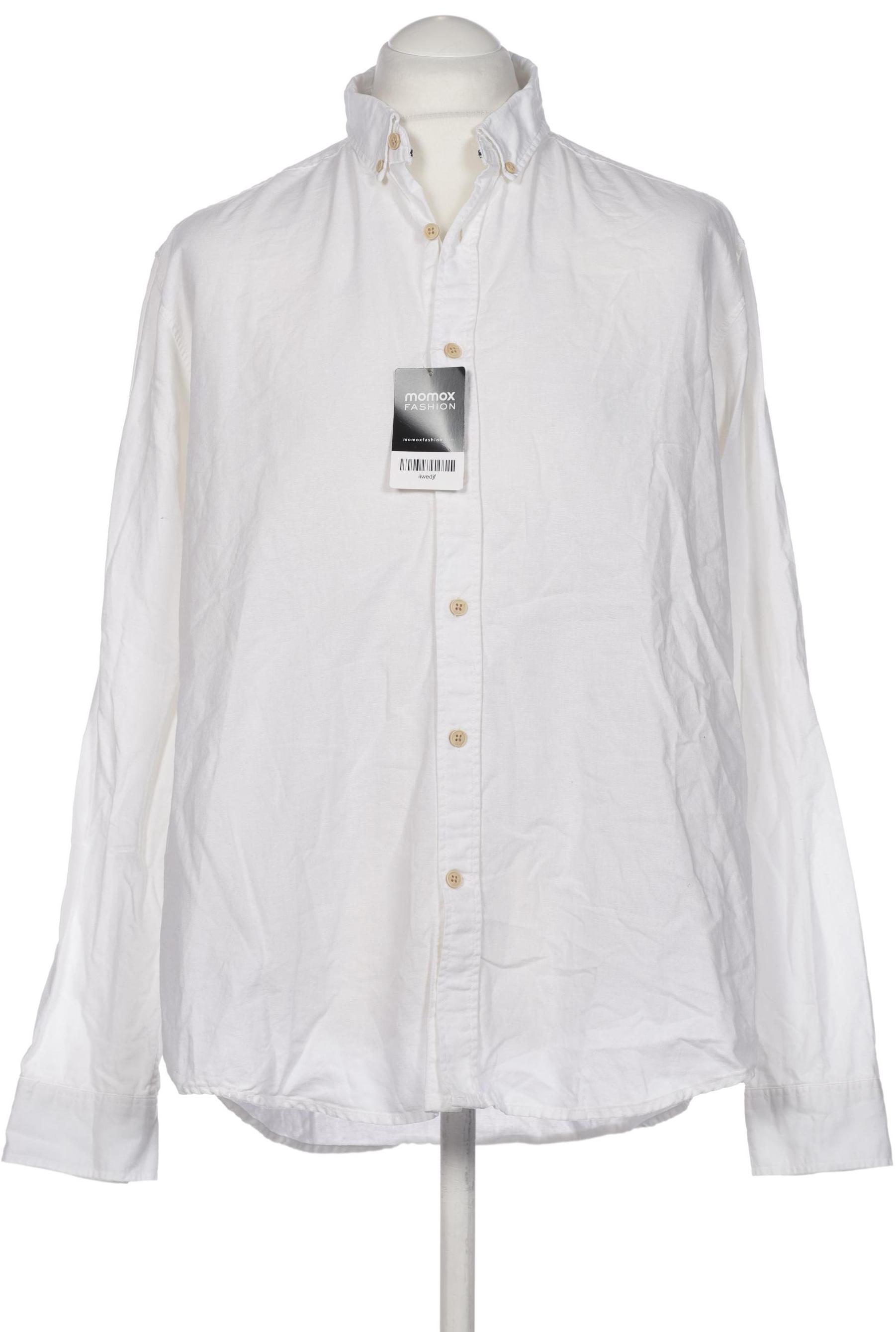 

Pull & Bear Herren Hemd, cremeweiß, Gr. 54