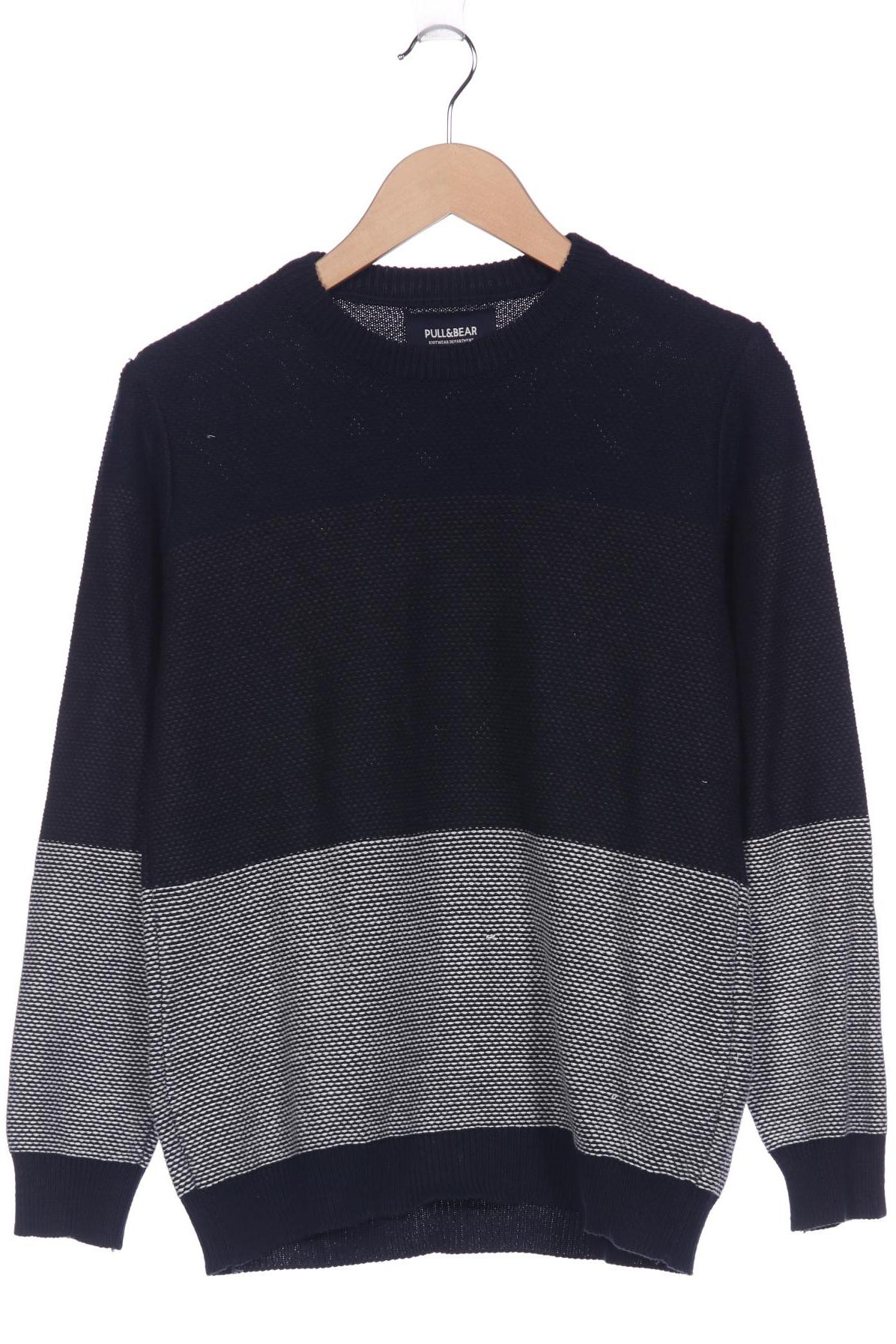 Thumbnail - Pull &amp; Bear Herren Pullover, marineblau, Gr. 46