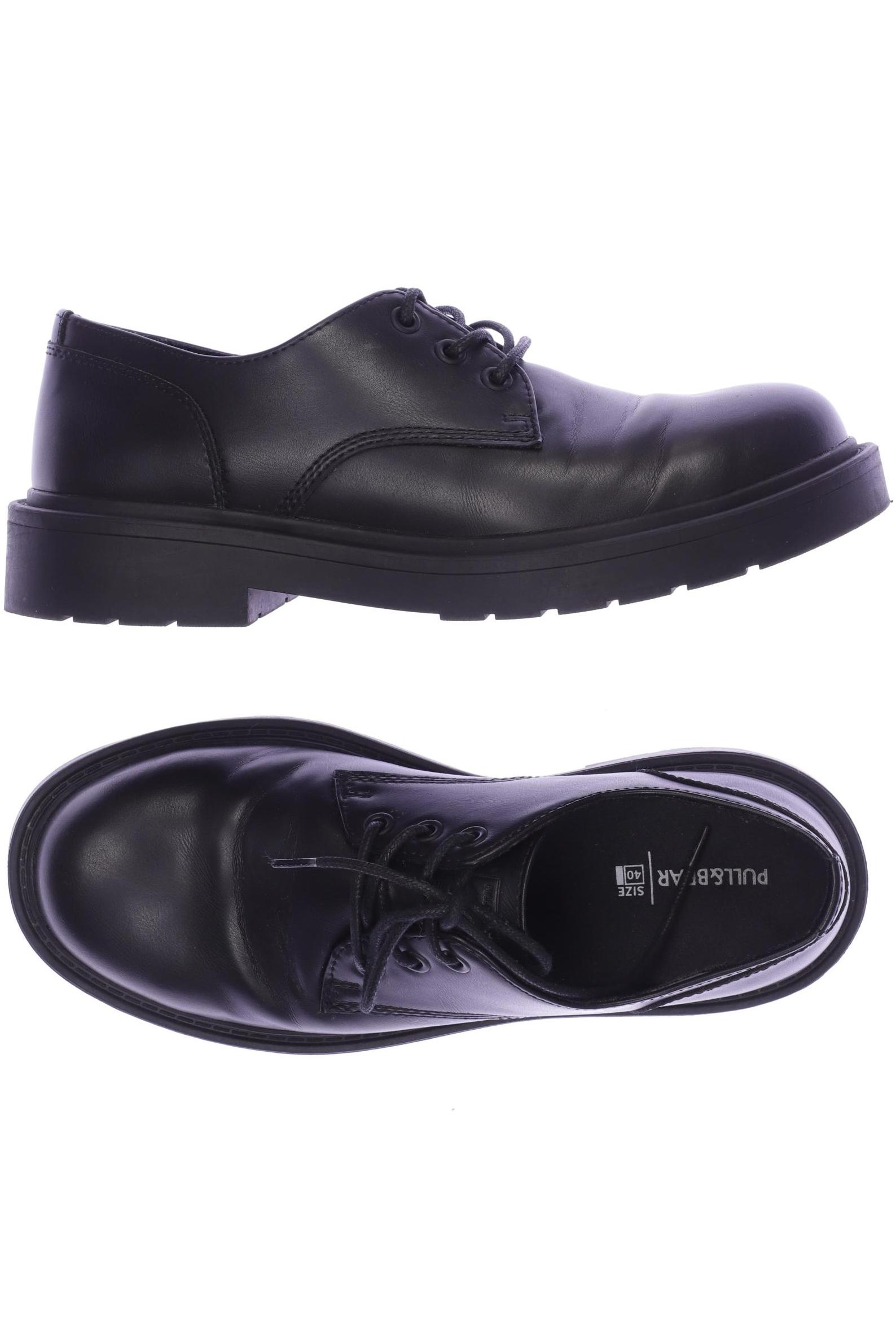 

Pull & Bear Herren Halbschuh, schwarz, Gr. 40