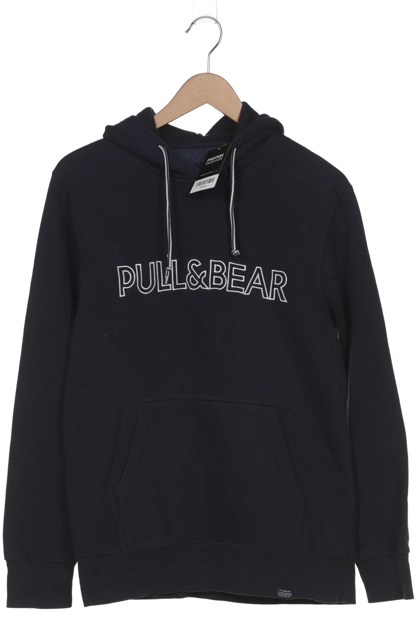 

Pull & Bear Herren Kapuzenpullover, marineblau, Gr. 48