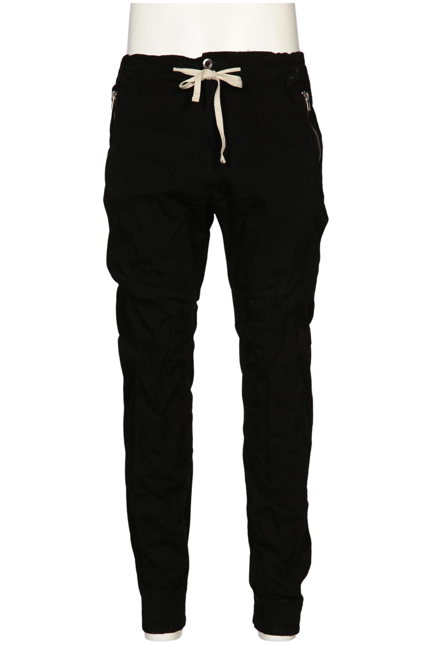 

Pull & Bear Herren Stoffhose, schwarz, Gr. 32