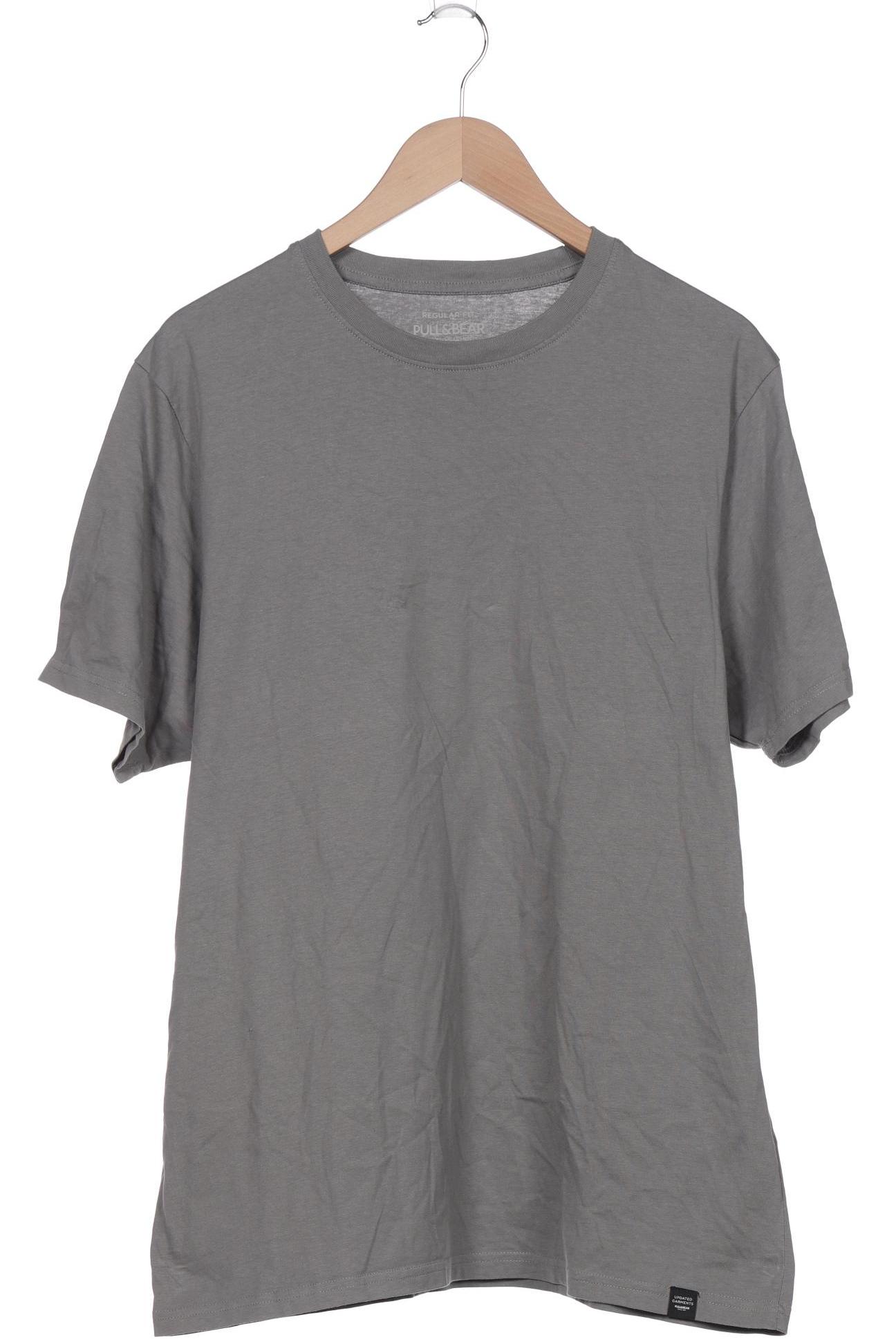 Thumbnail - Pull &amp; Bear Herren T-Shirt, grau, Gr. 54