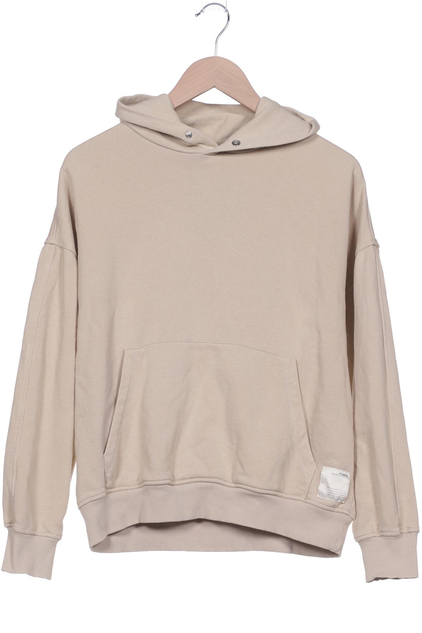 

Pull & Bear Herren Kapuzenpullover, beige, Gr. 48