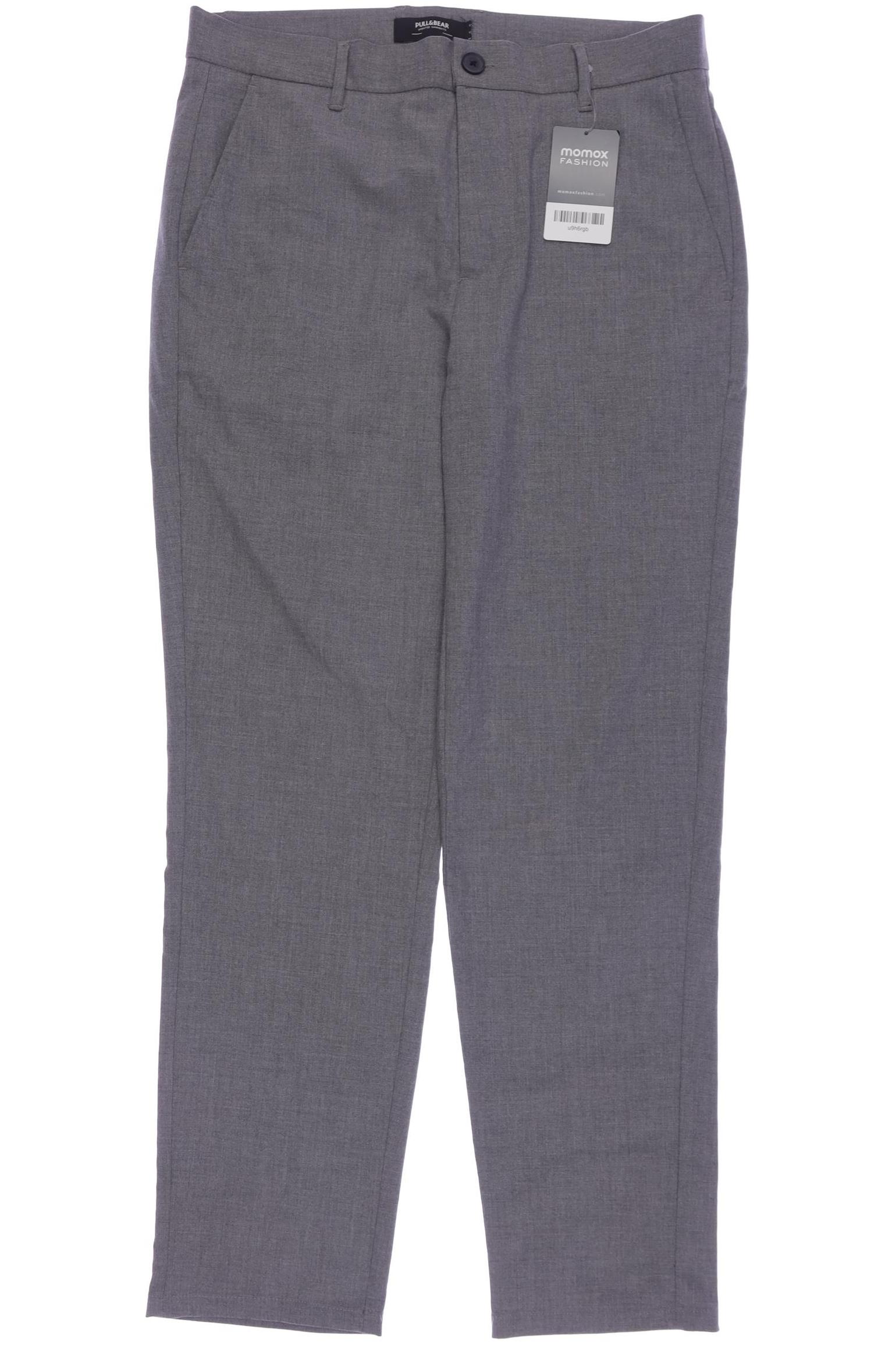 

Pull & Bear Herren Stoffhose, grau, Gr. 31