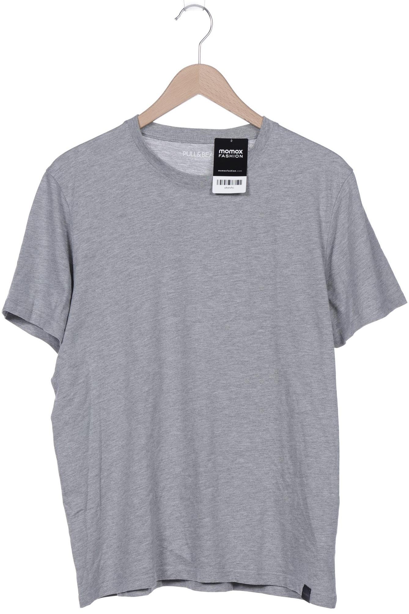 

Pull & Bear Herren T-Shirt, grau, Gr. 54