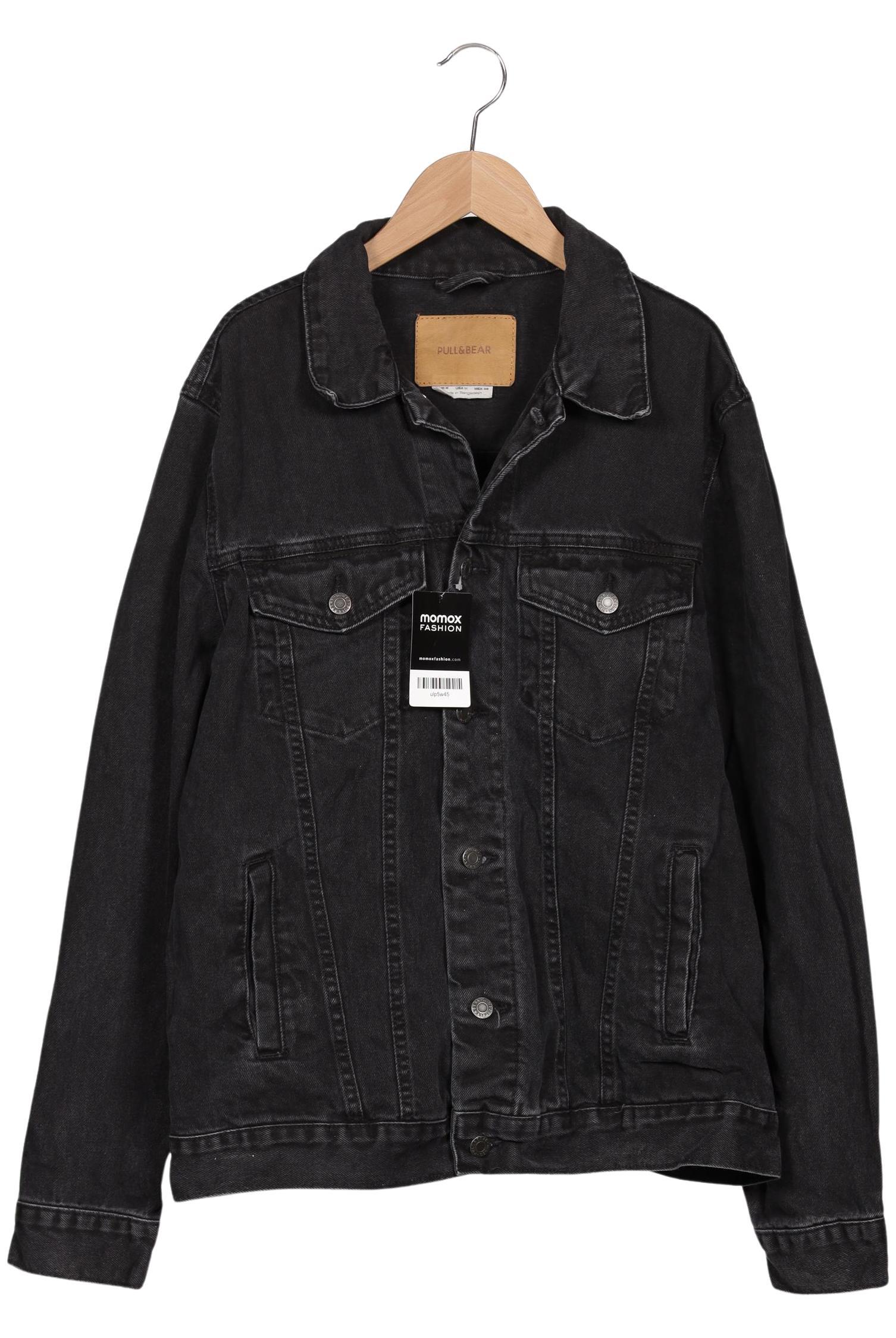 

Pull & Bear Herren Jacke, schwarz, Gr. 48
