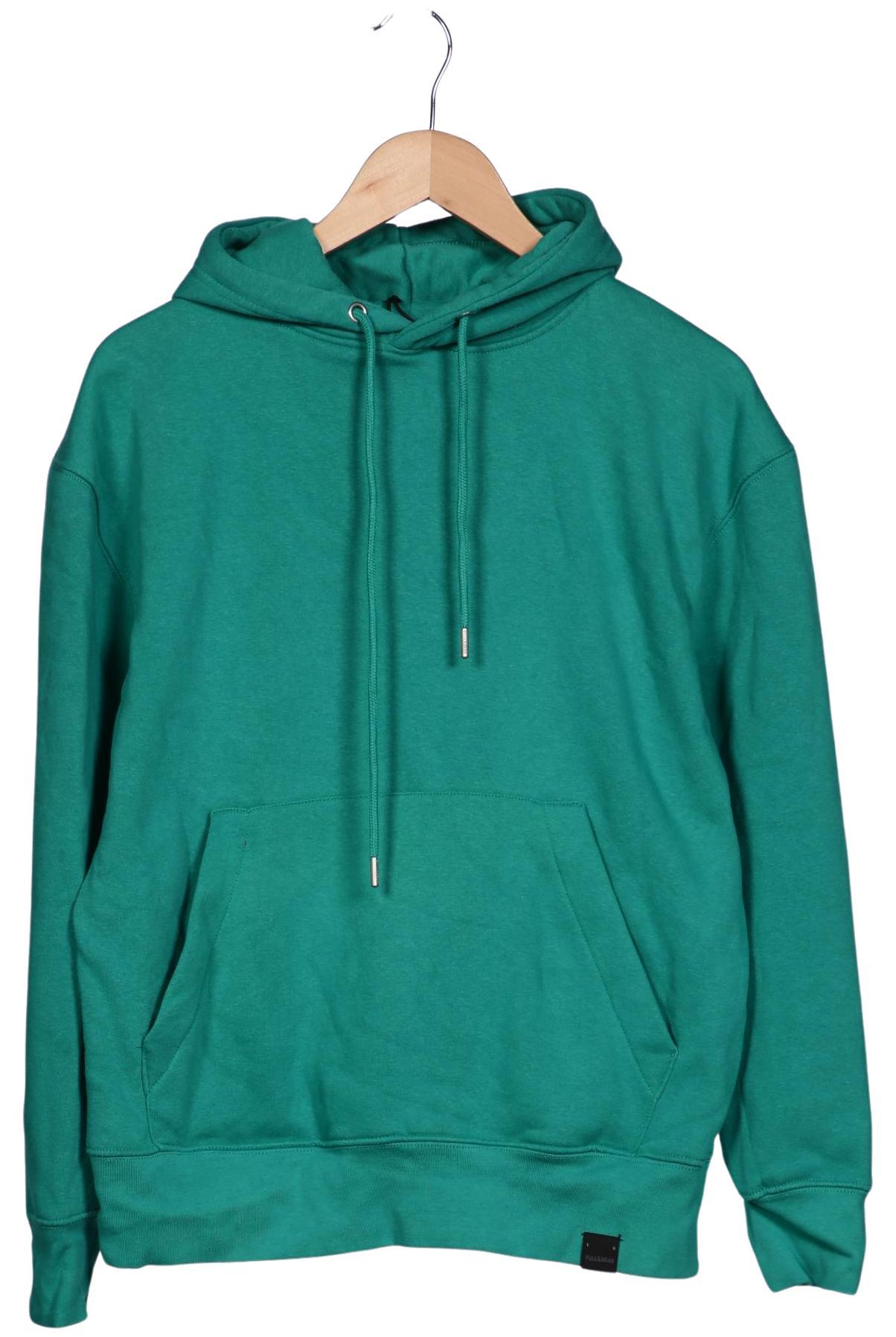 Thumbnail - Pull &amp; Bear Herren Kapuzenpullover, türkis, Gr. 42