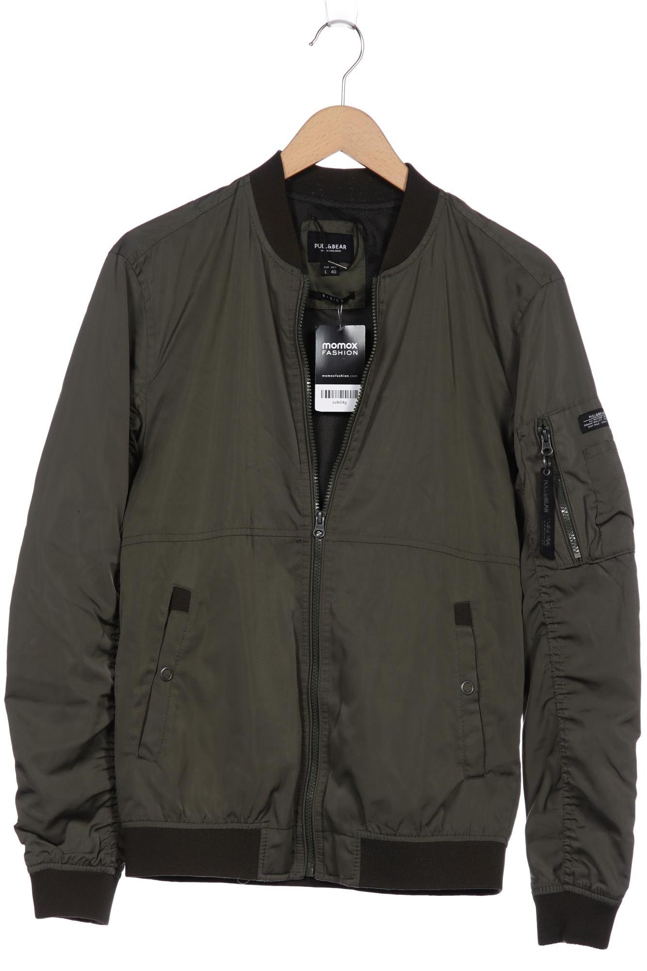 

Pull & Bear Herren Jacke, grün, Gr. 52