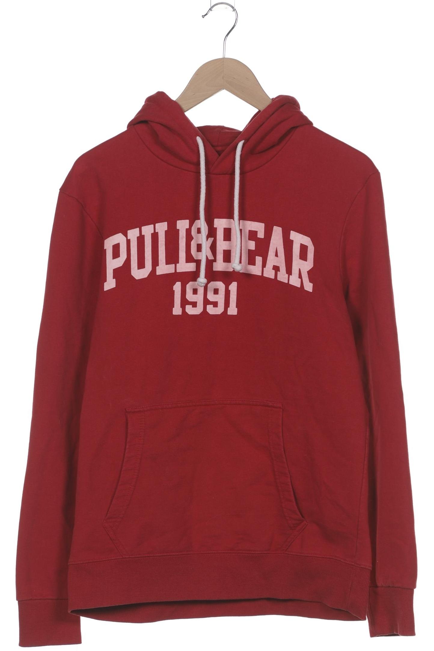 

Pull & Bear Herren Kapuzenpullover, rot, Gr. 52