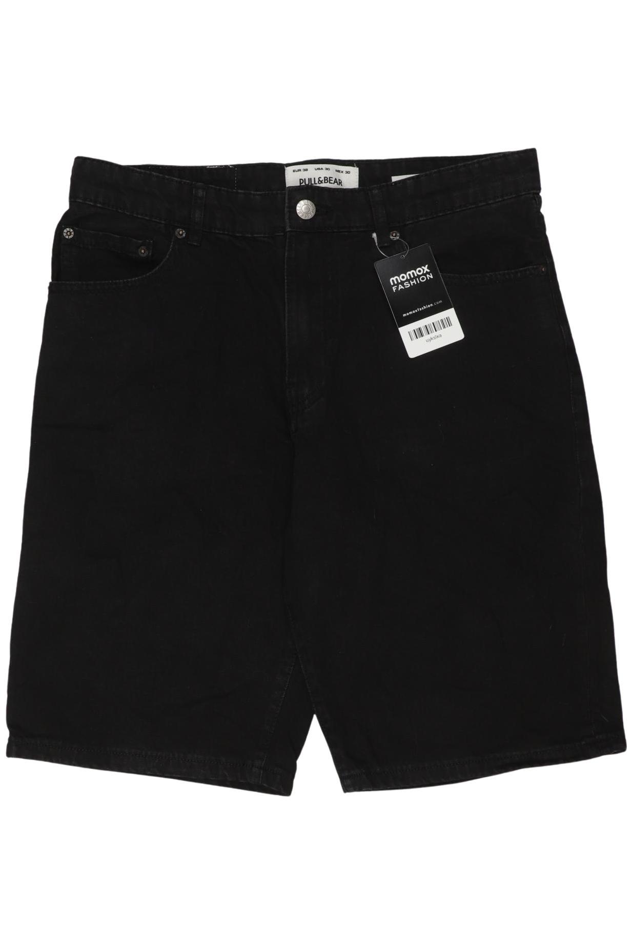 

Pull & Bear Herren Shorts, schwarz, Gr. 30