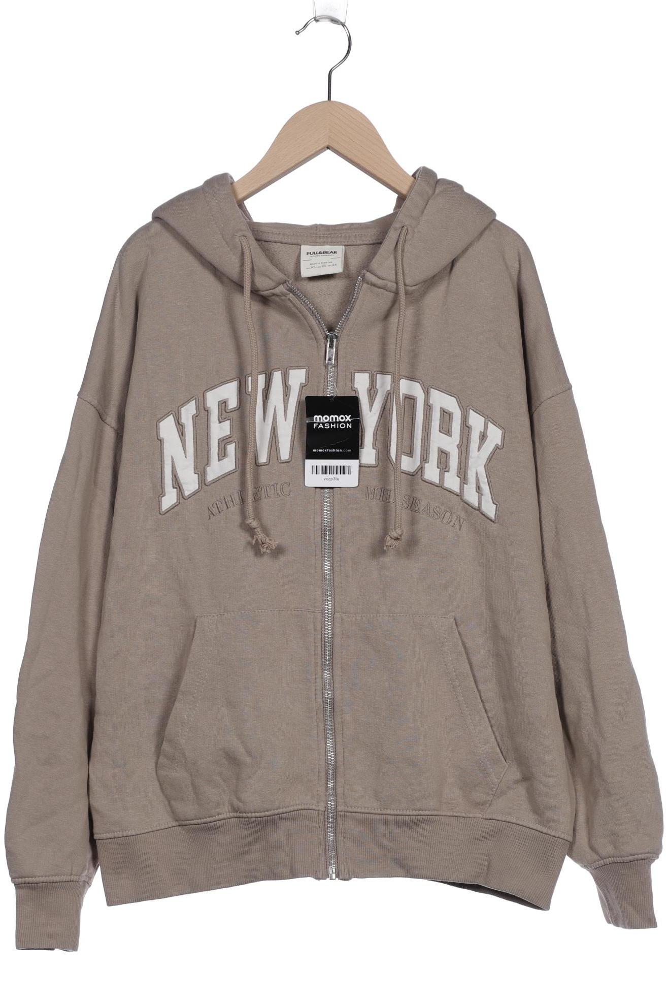 

Pull & Bear Herren Kapuzenpullover, beige, Gr. 44
