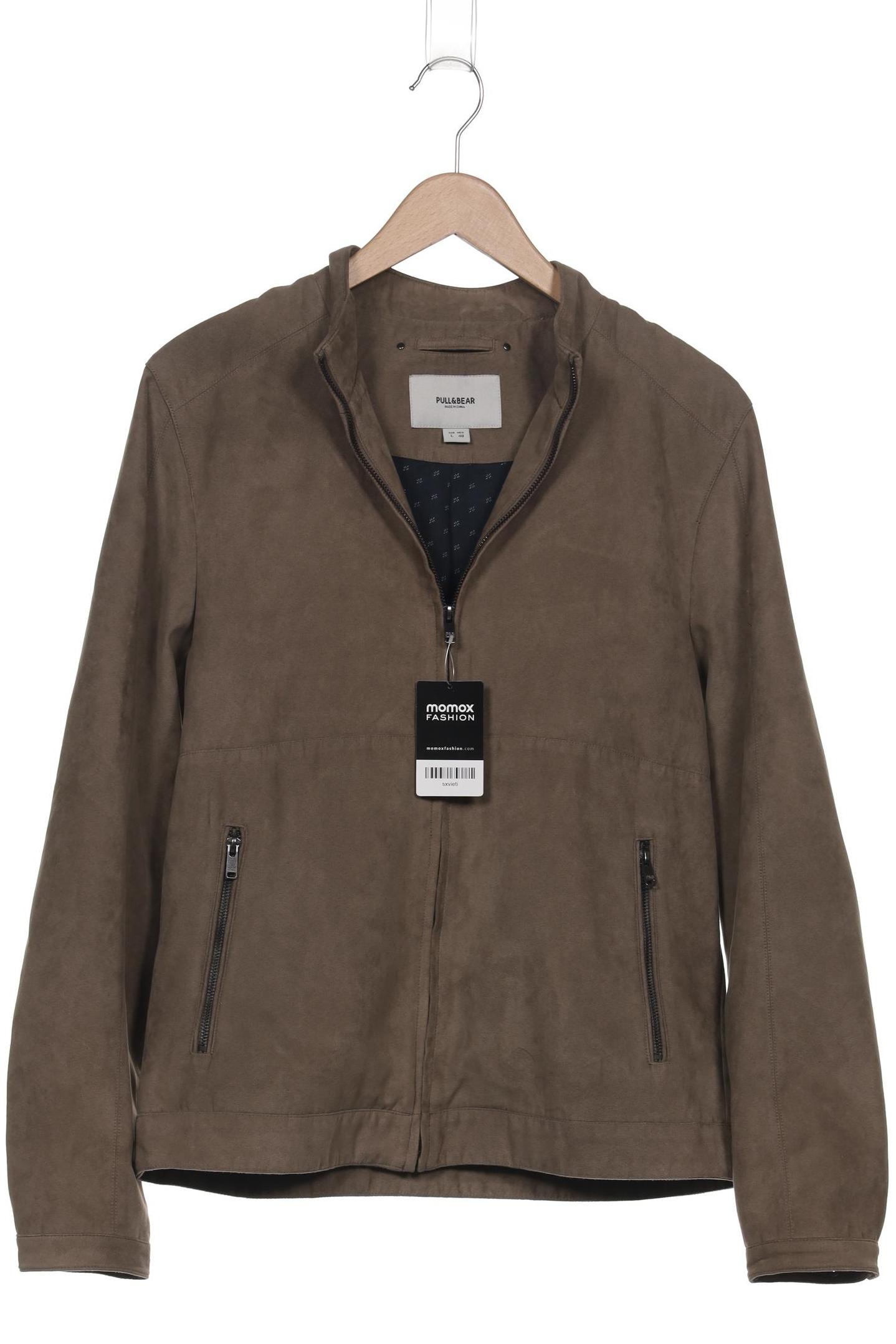 

Pull & Bear Herren Jacke, grün, Gr. 52