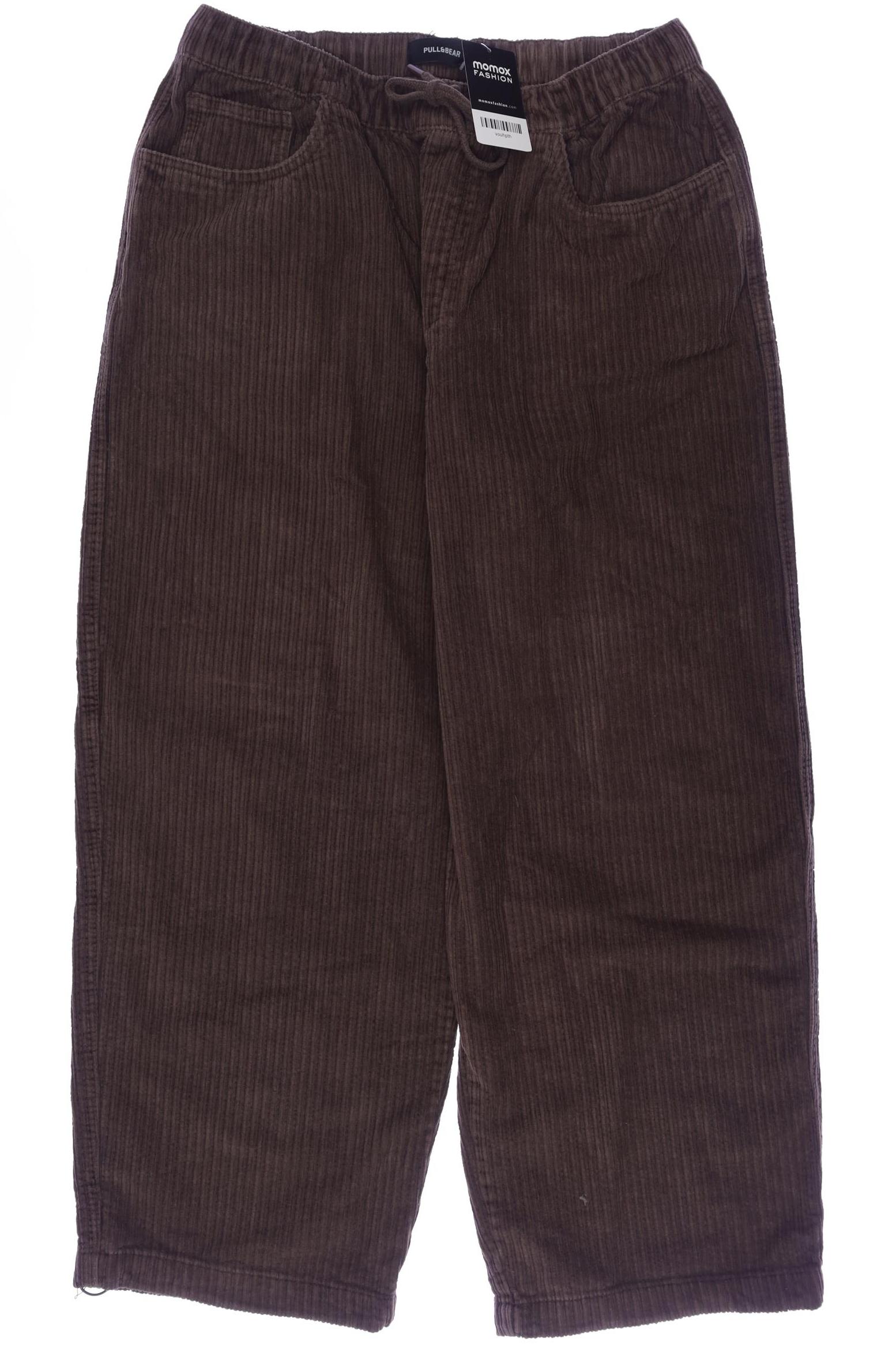 

Pull & Bear Herren Stoffhose, braun, Gr. 0