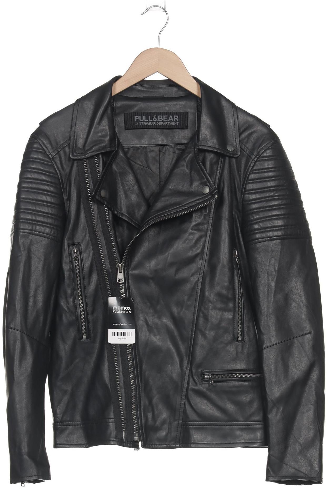 

Pull & Bear Herren Jacke, schwarz, Gr. 48