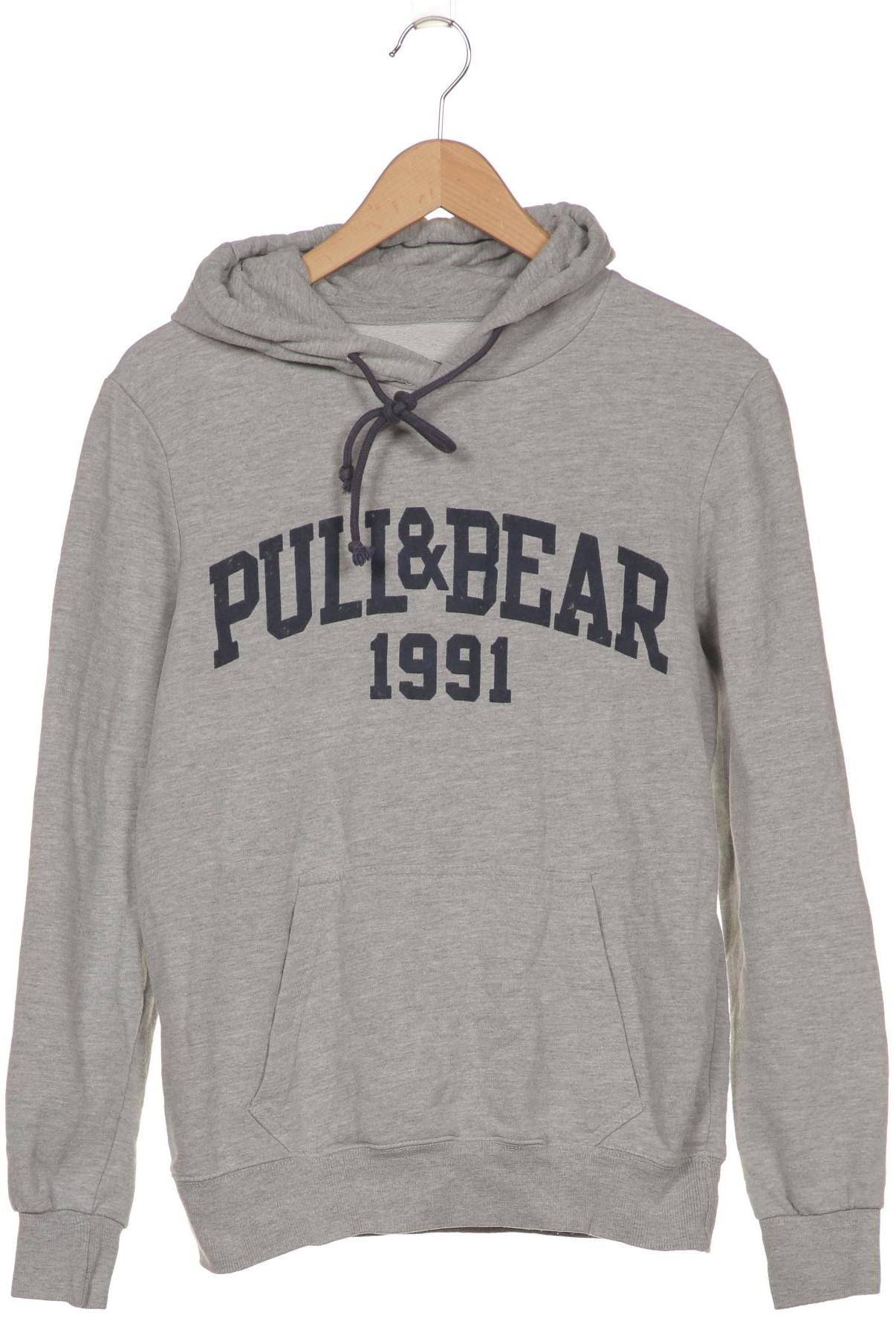 

Pull & Bear Herren Kapuzenpullover, grau