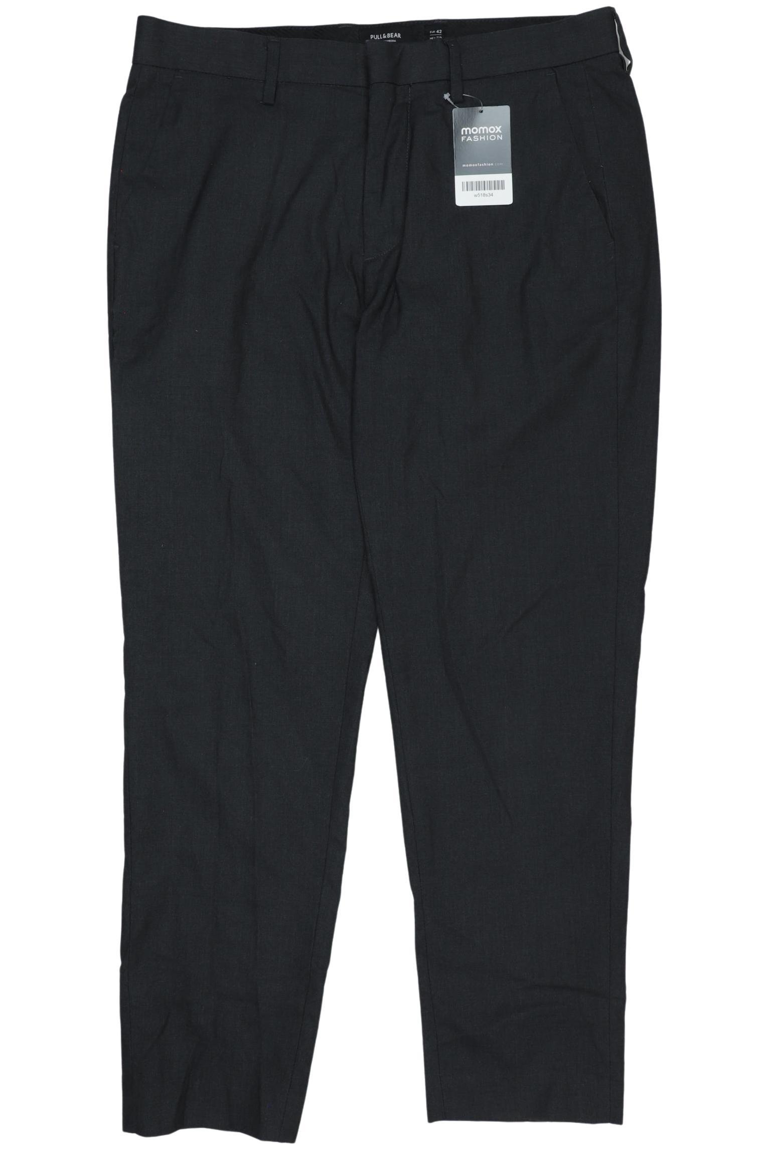 Thumbnail - Pull &amp; Bear Herren Stoffhose, marineblau, Gr. 32