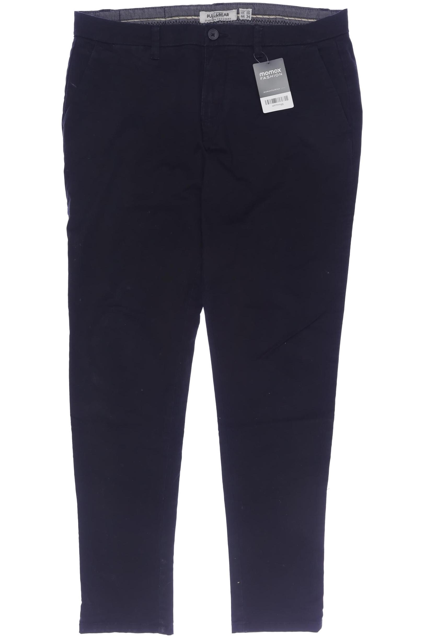 

Pull & Bear Herren Stoffhose, marineblau, Gr. 44