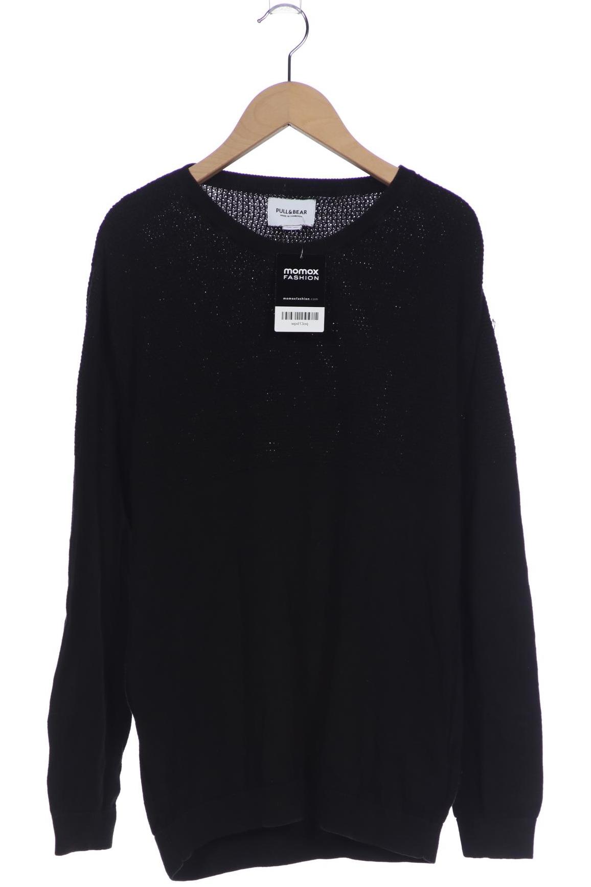 

Pull & Bear Herren Pullover, schwarz, Gr. 52