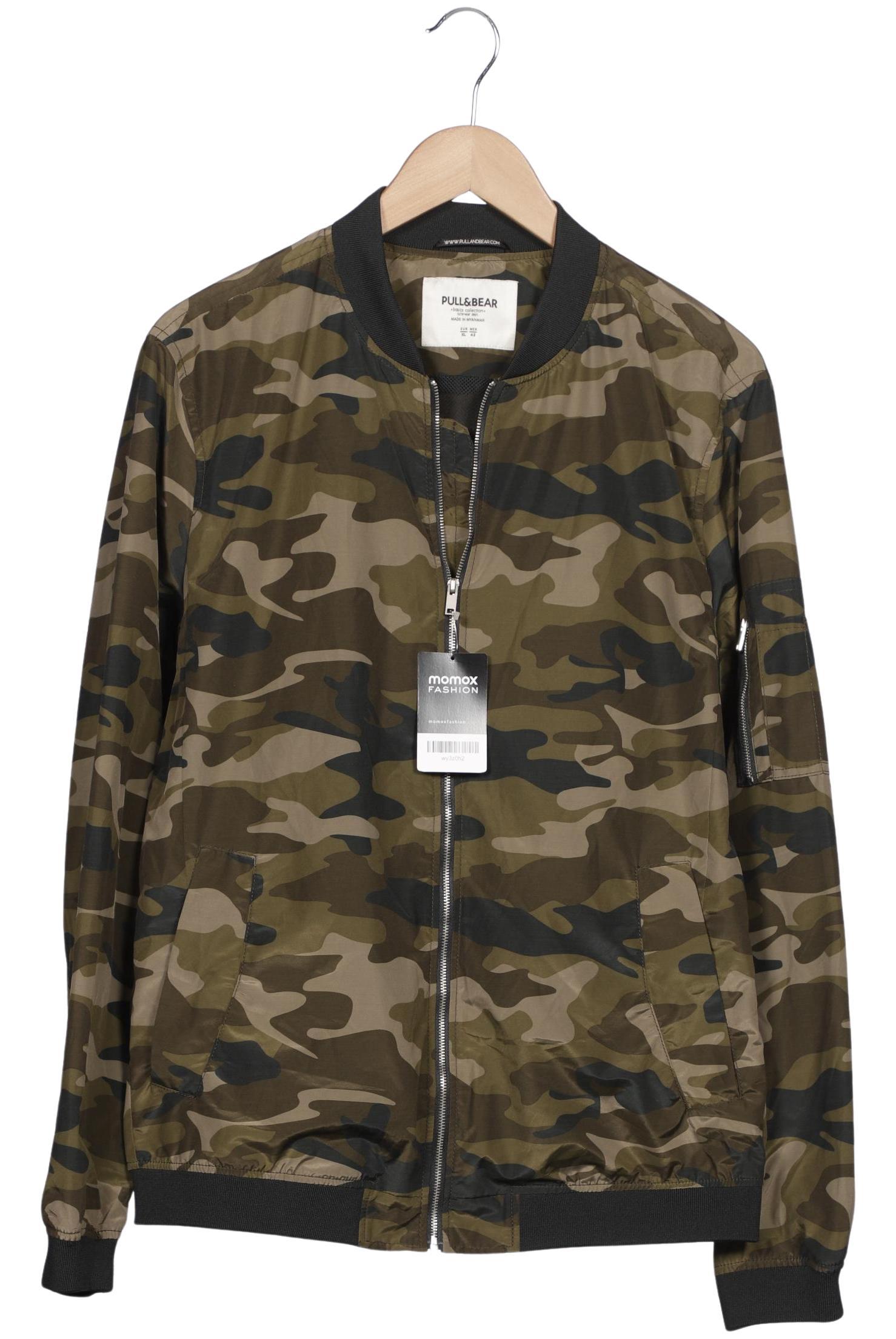 

Pull & Bear Herren Jacke, grün, Gr. 54