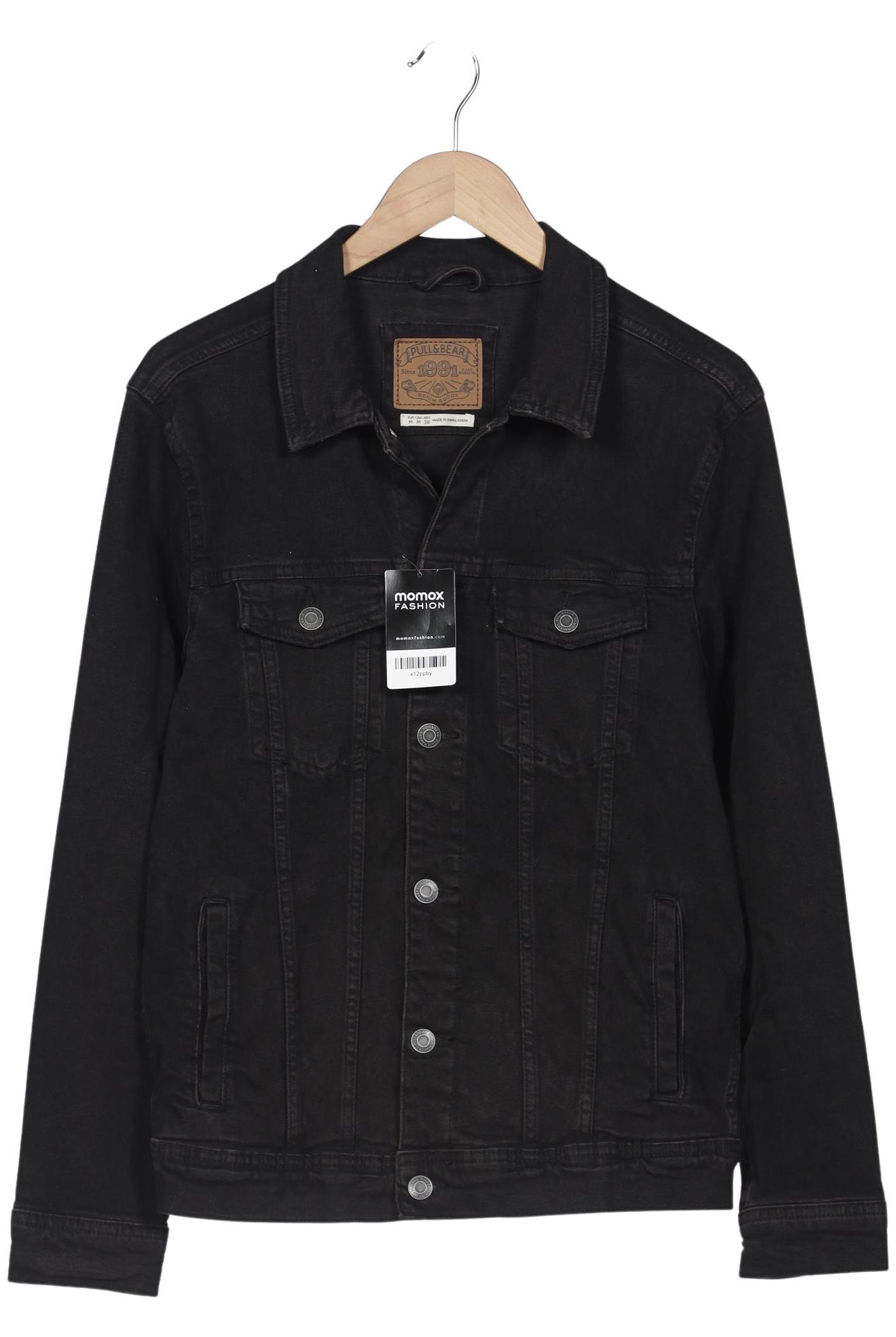 

Pull & Bear Herren Jacke, schwarz, Gr. 48