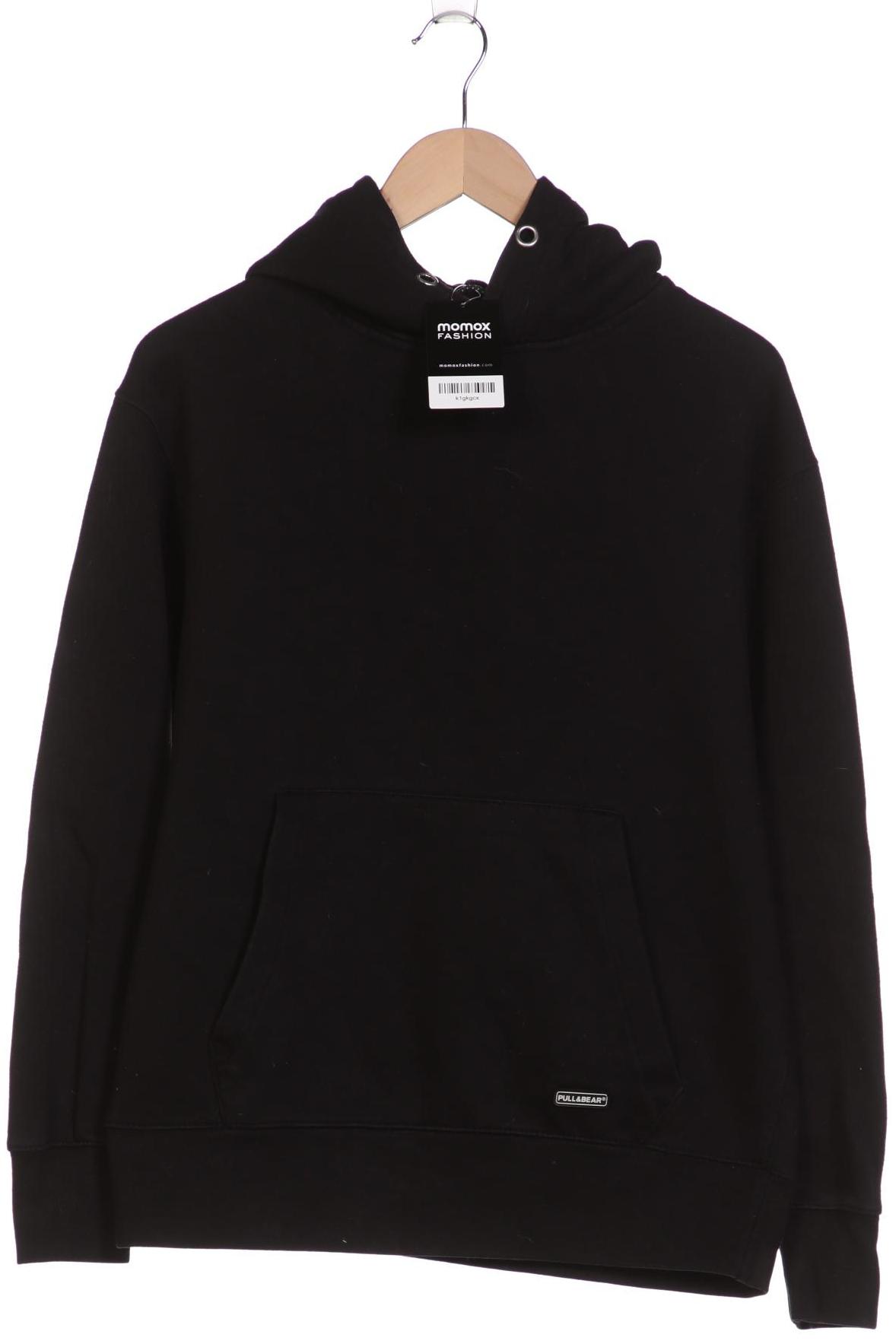 

Pull & Bear Herren Kapuzenpullover, schwarz, Gr. 44