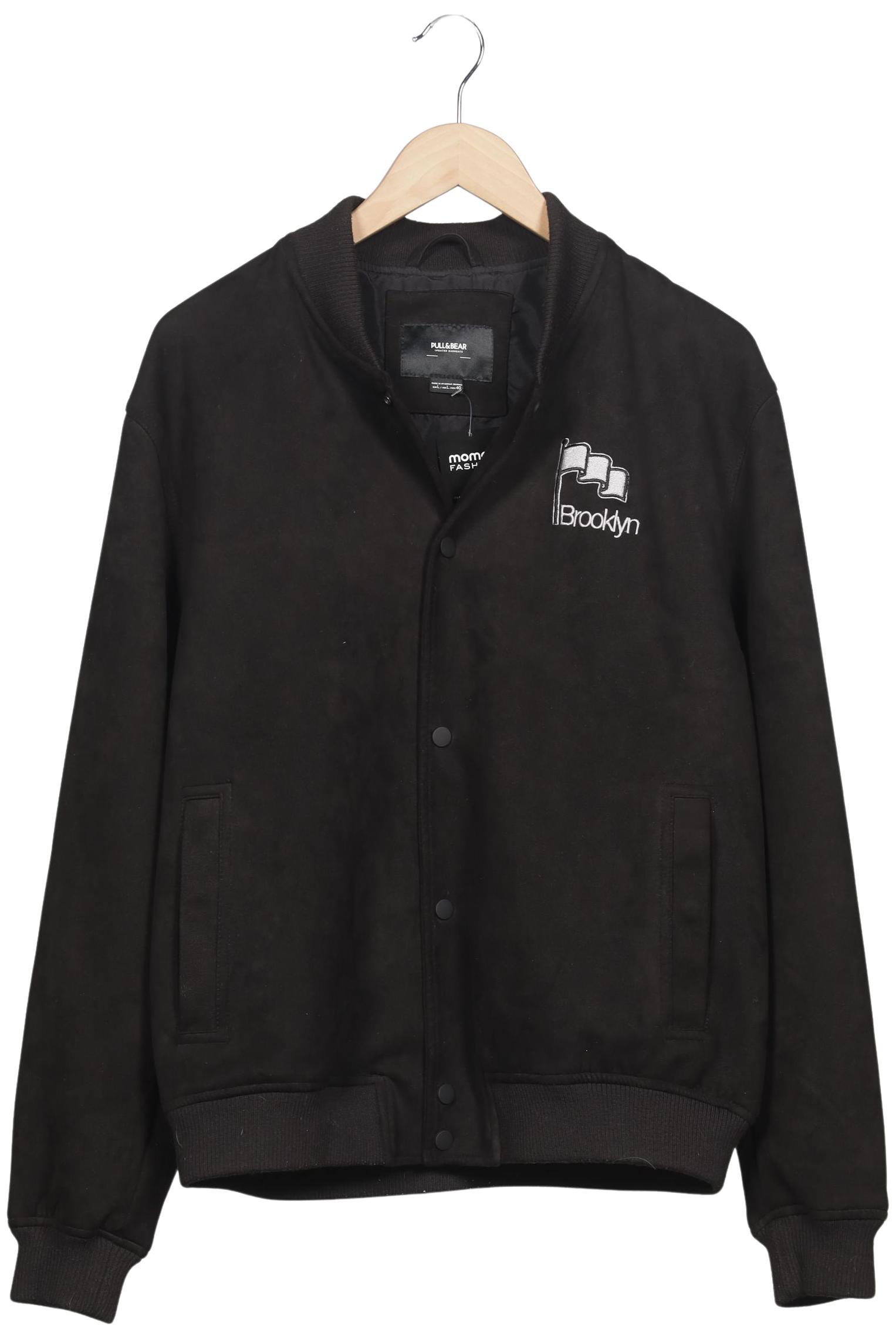 

Pull & Bear Herren Jacke, schwarz, Gr. 52