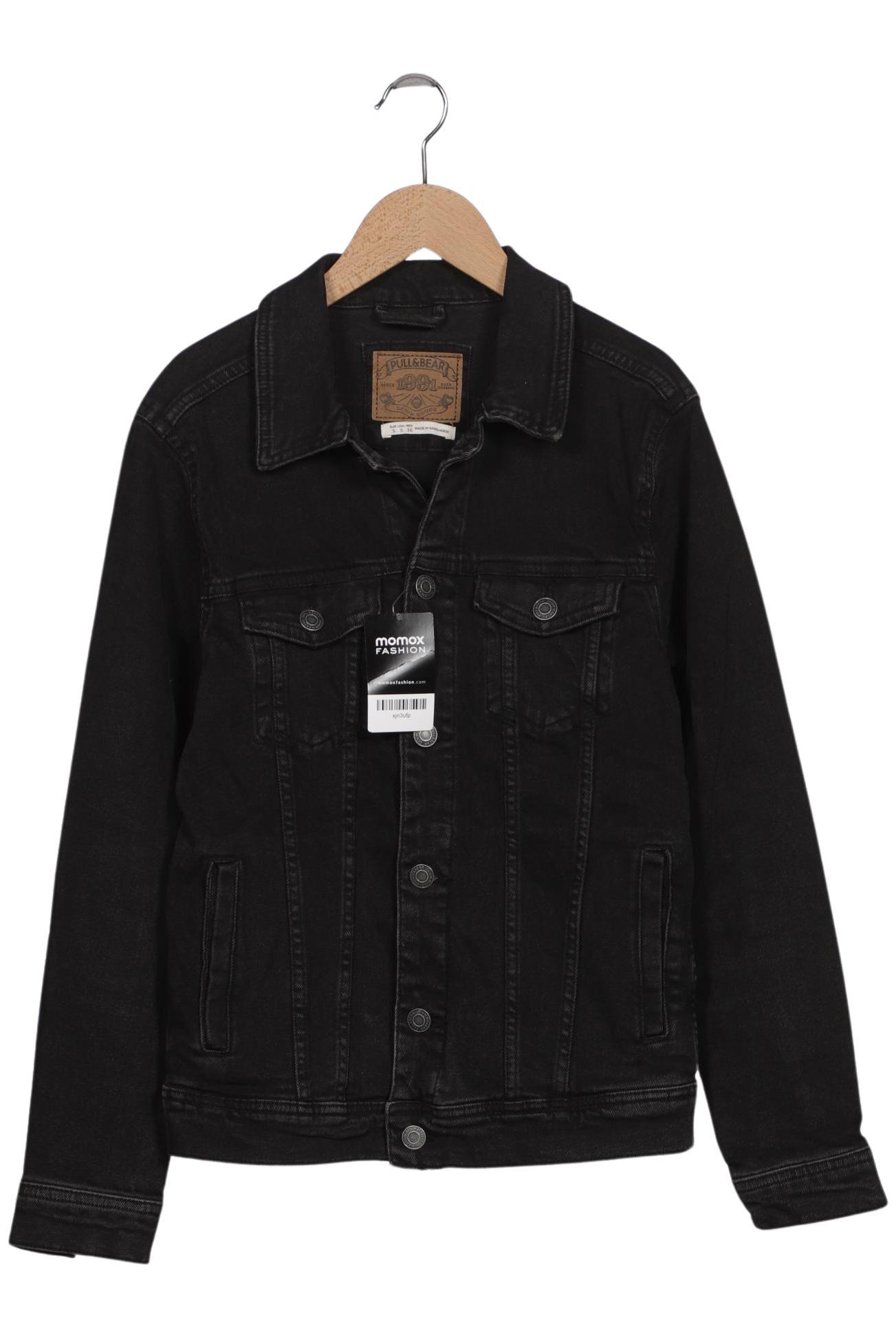 

Pull & Bear Herren Jacke, schwarz, Gr. 46