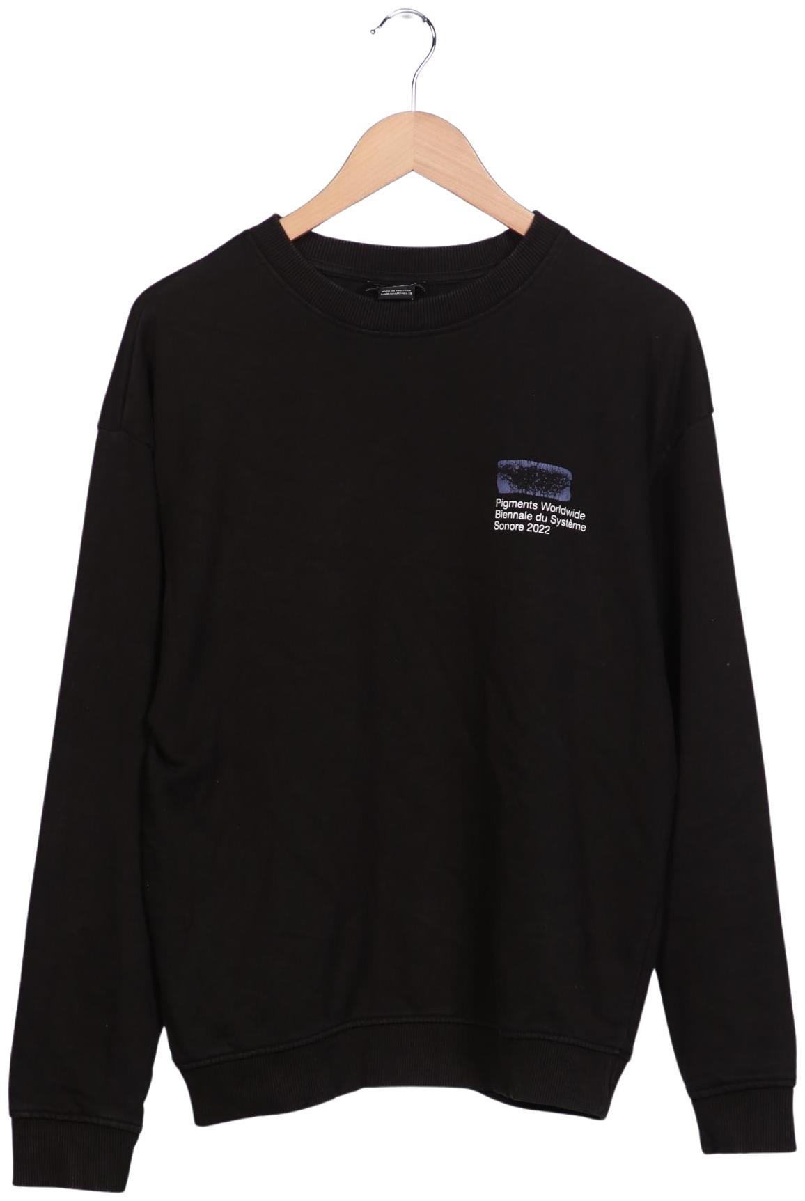 

Pull & Bear Herren Sweatshirt, schwarz, Gr. 48