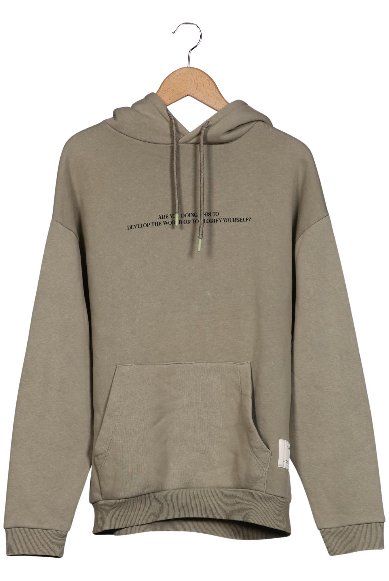 

Pull & Bear Herren Kapuzenpullover, grün, Gr. 46