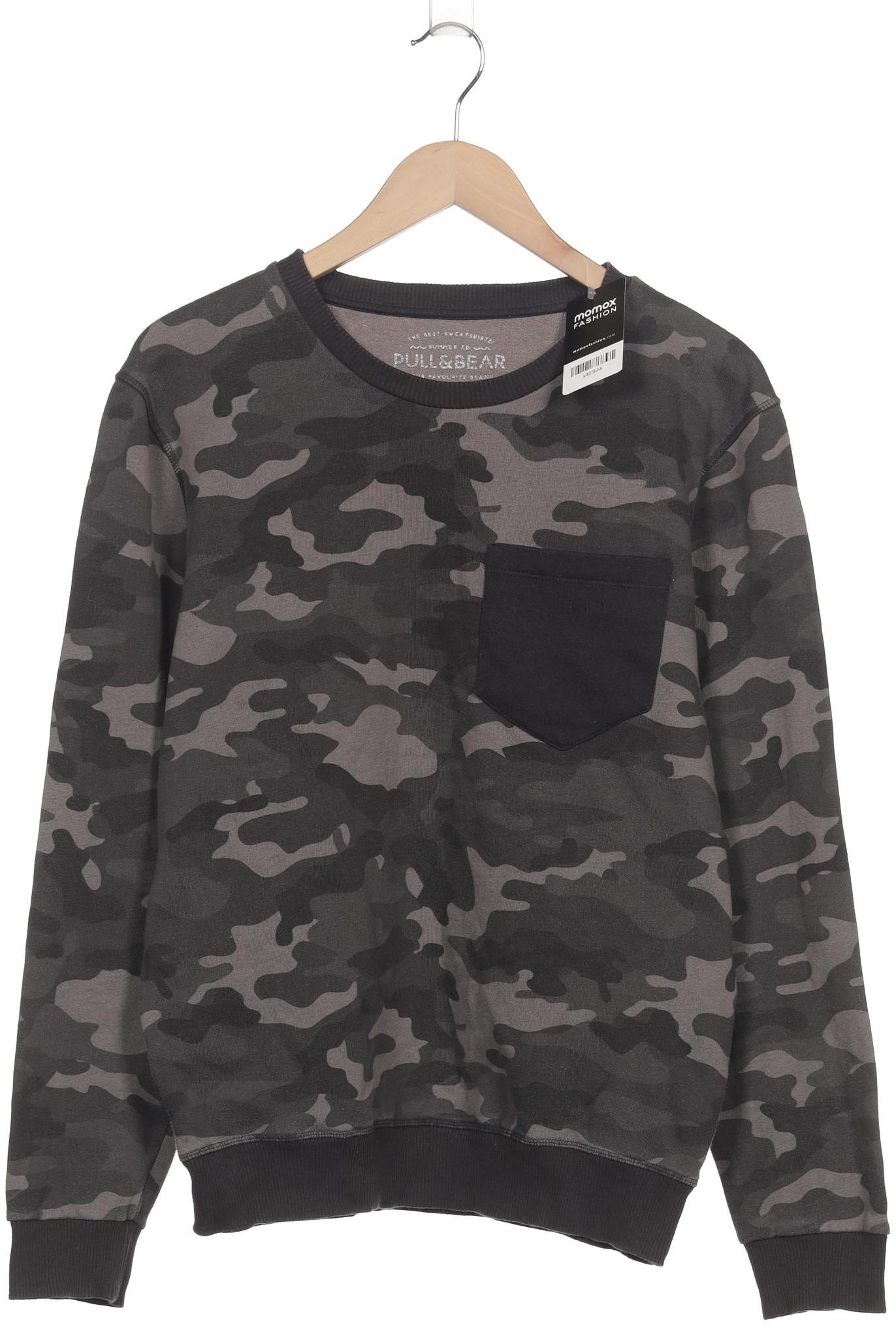 

Pull & Bear Herren Sweatshirt, grau, Gr. 48