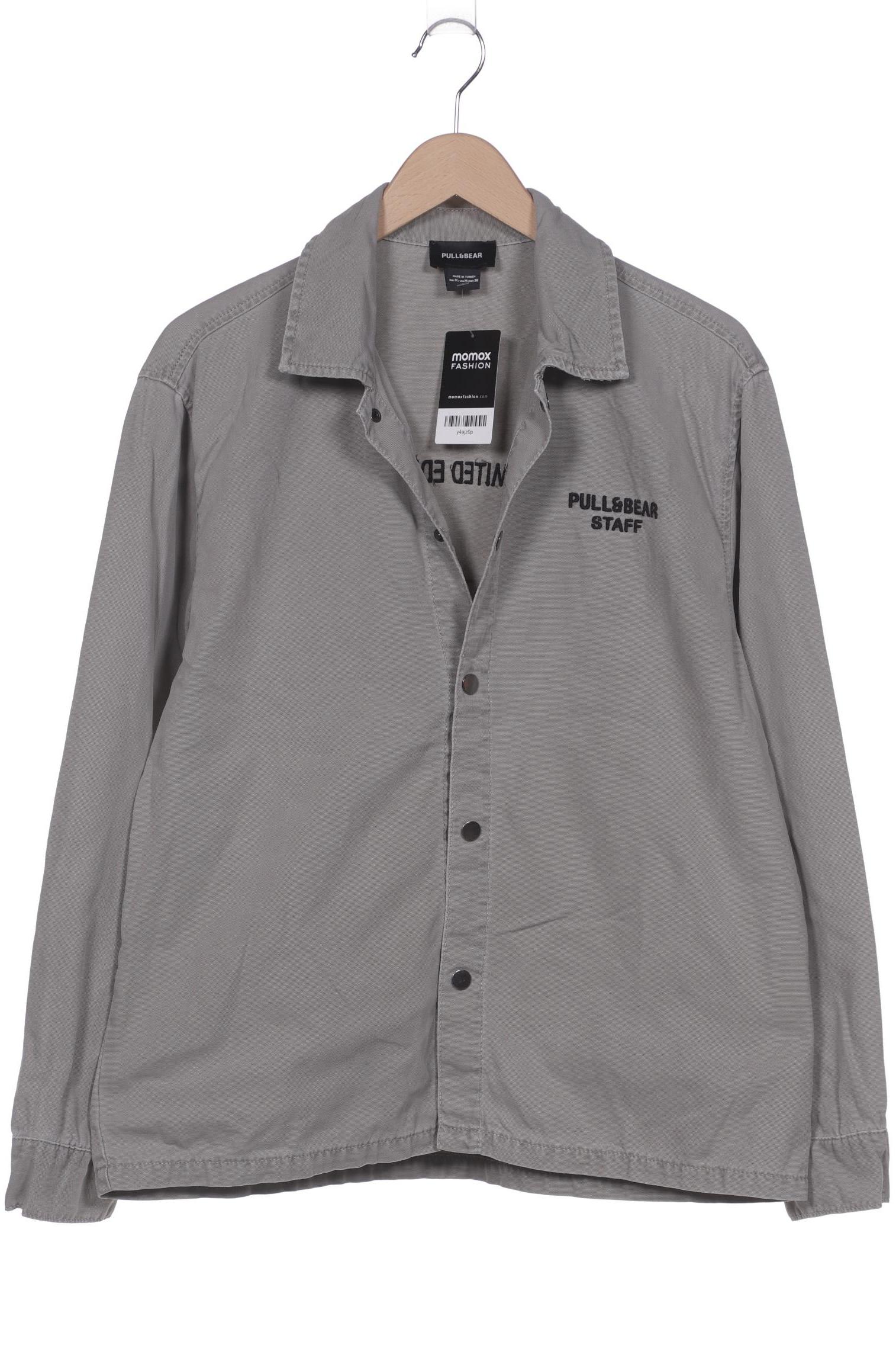 

Pull & Bear Herren Jacke, grau, Gr. 48