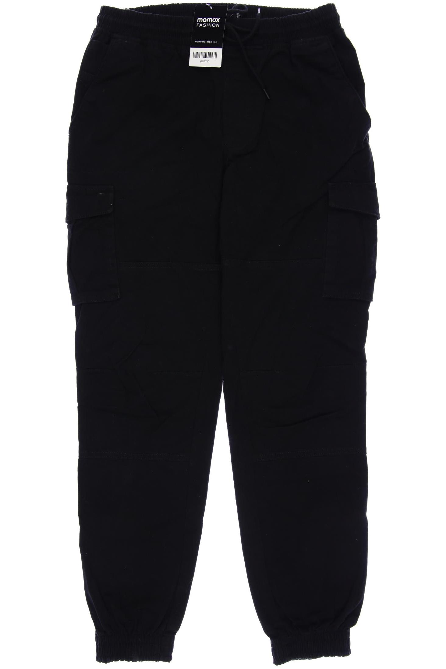 

Pull & Bear Herren Stoffhose, schwarz, Gr. 46