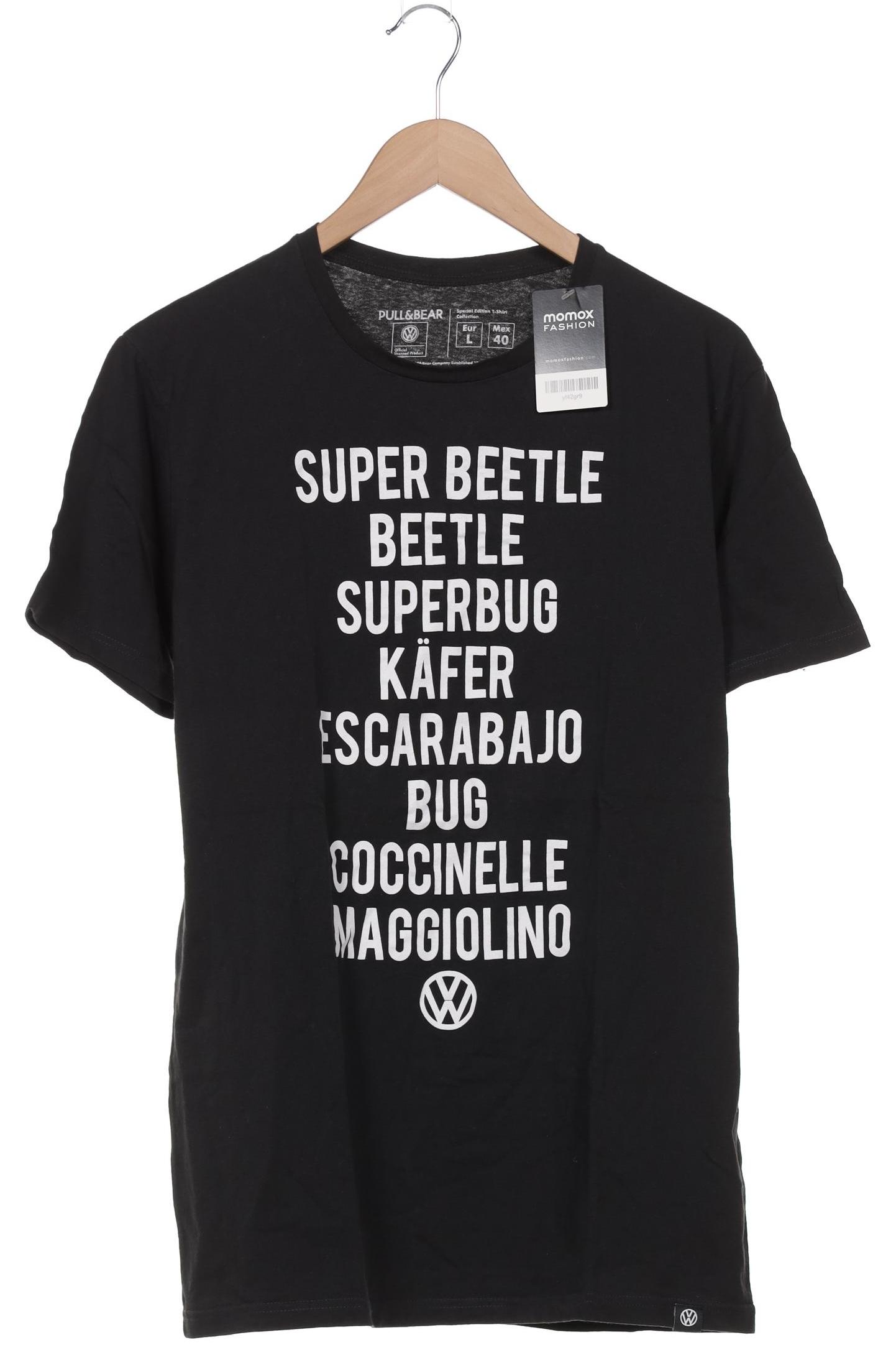 

Pull & Bear Herren T-Shirt, schwarz, Gr. 52