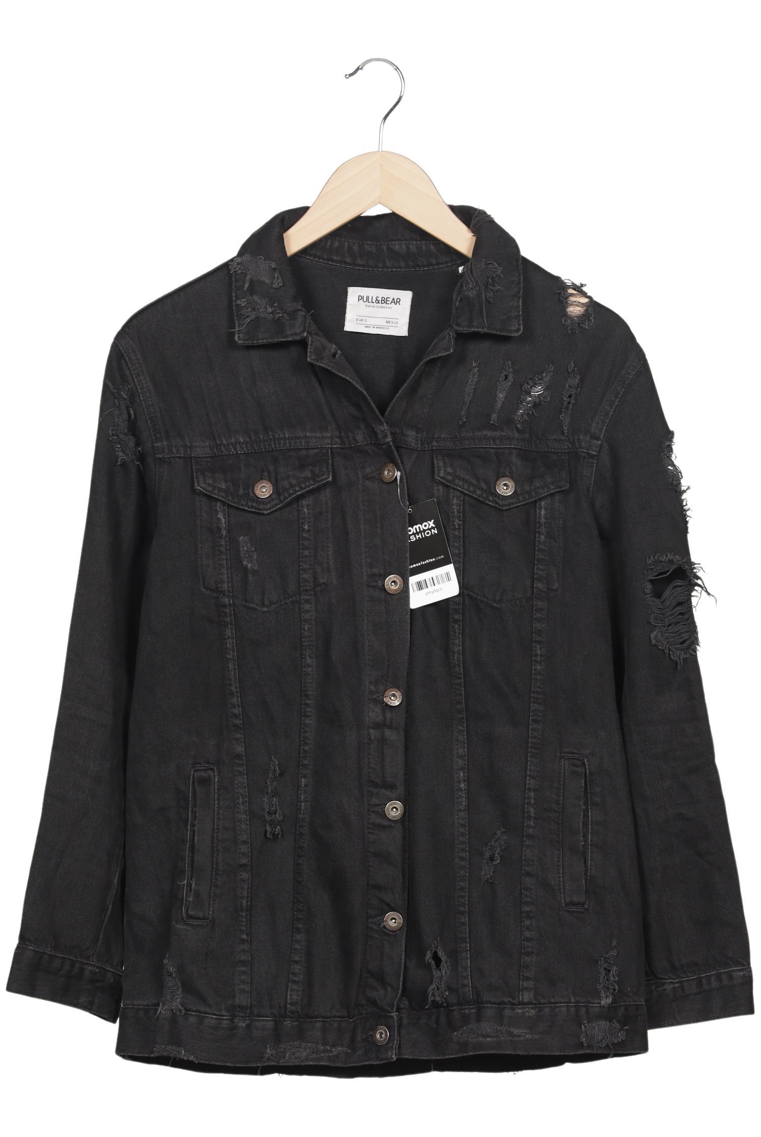 

Pull & Bear Herren Jacke, schwarz, Gr. 46