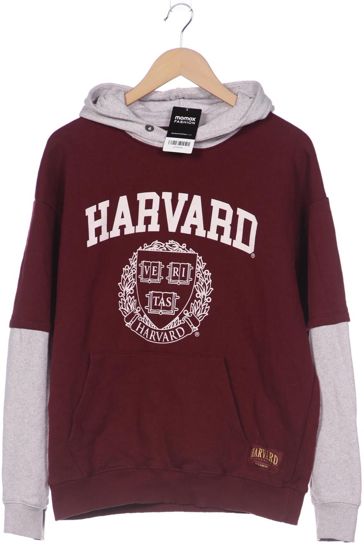 

Pull & Bear Herren Kapuzenpullover, bordeaux, Gr. 48