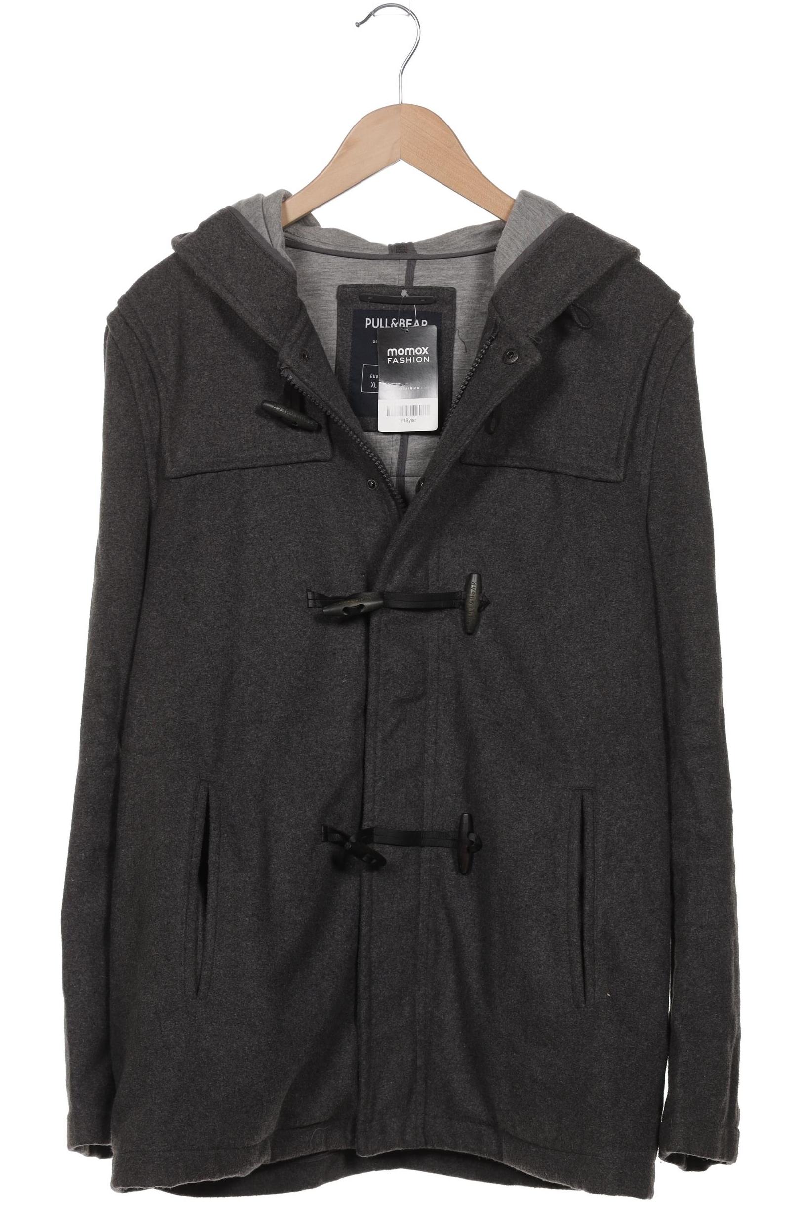 

Pull & Bear Herren Mantel, grau, Gr. 54