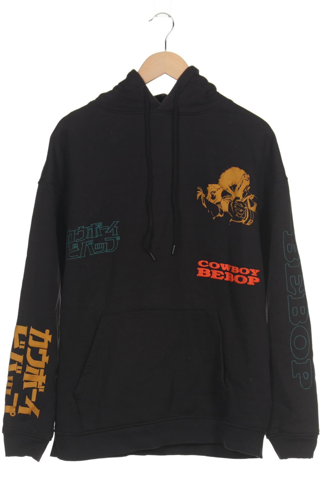 

Pull & Bear Herren Kapuzenpullover, schwarz, Gr. 54