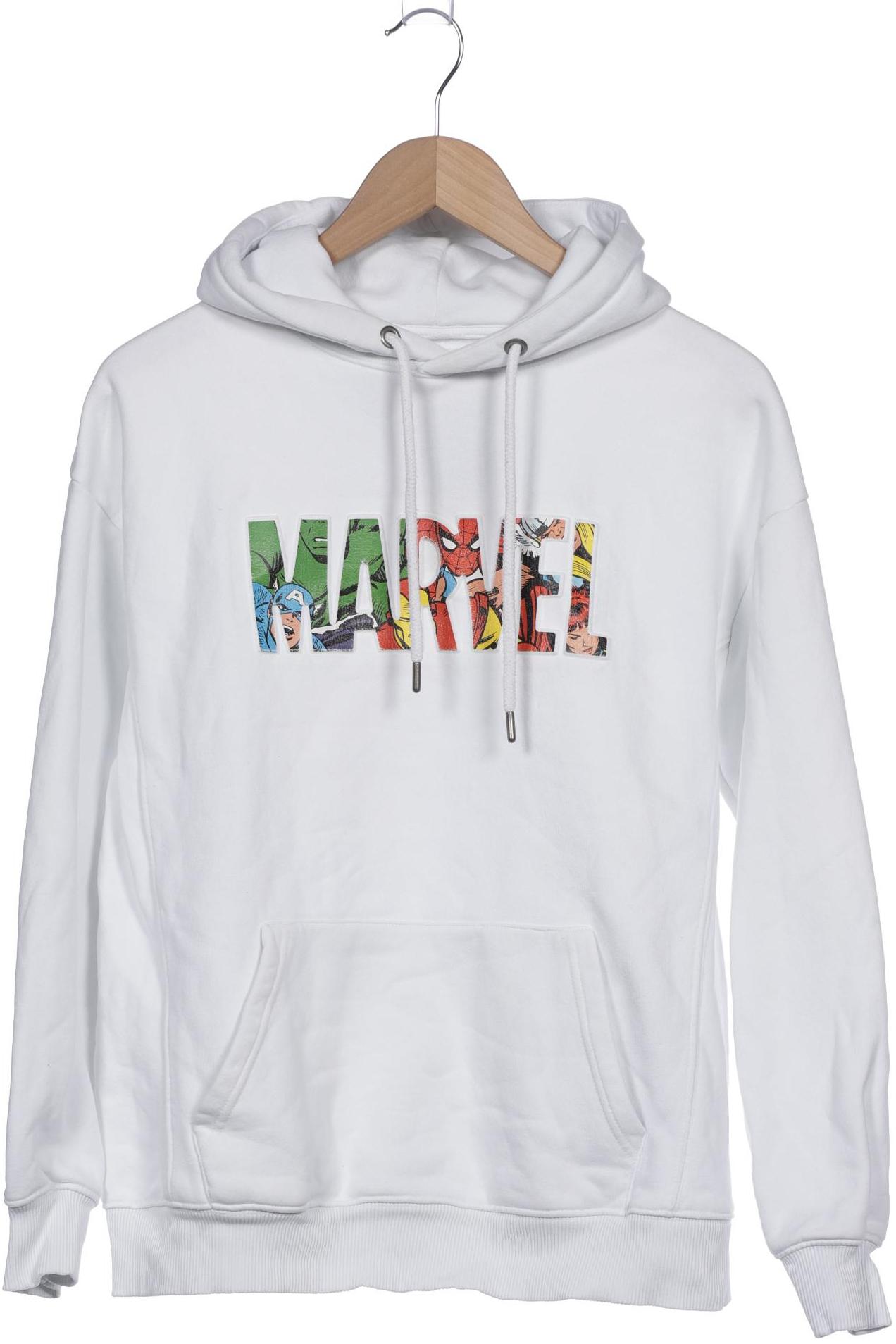 

Pull & Bear Herren Kapuzenpullover, weiß, Gr. 44