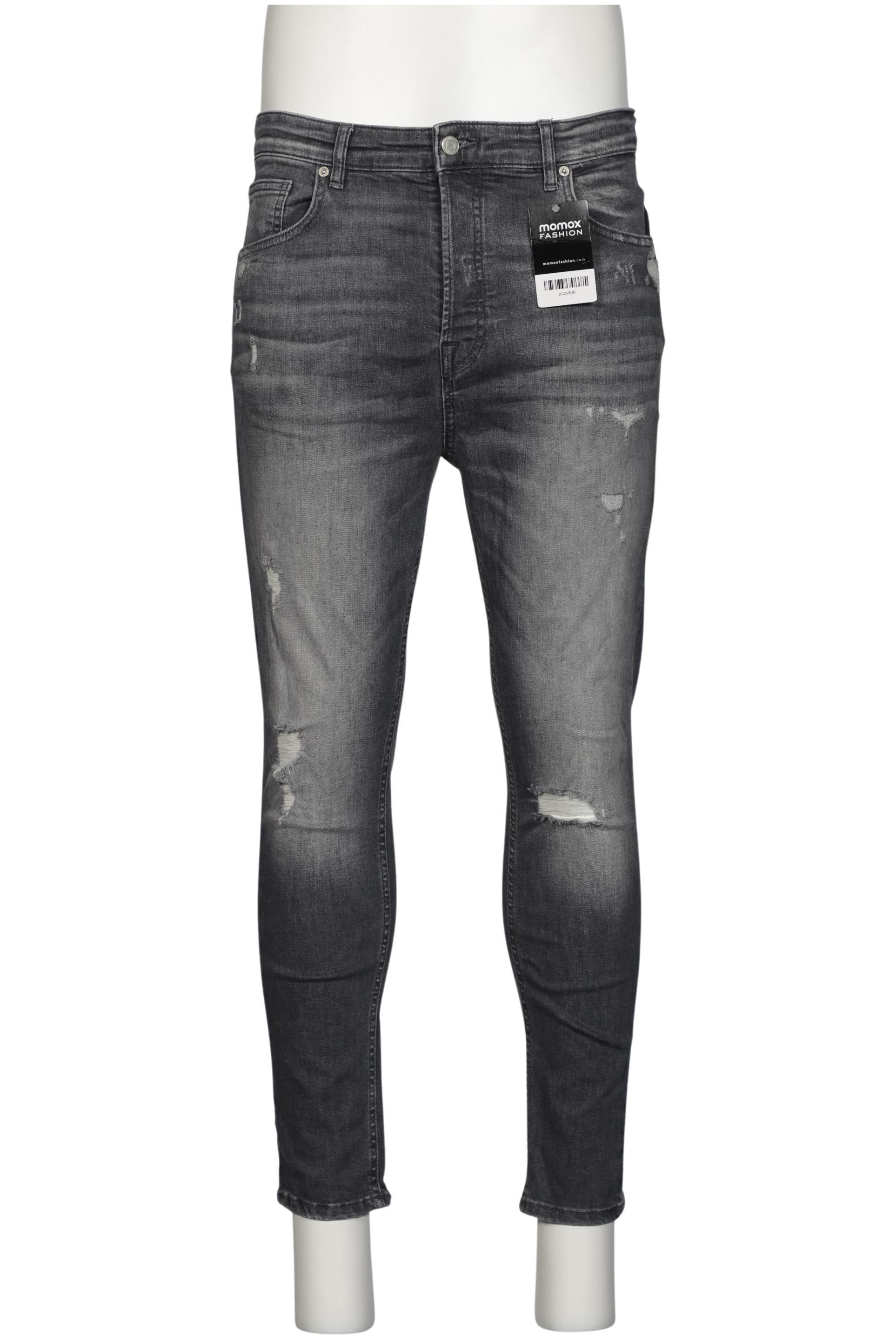 

Pull & Bear Herren Jeans, grau, Gr. 36