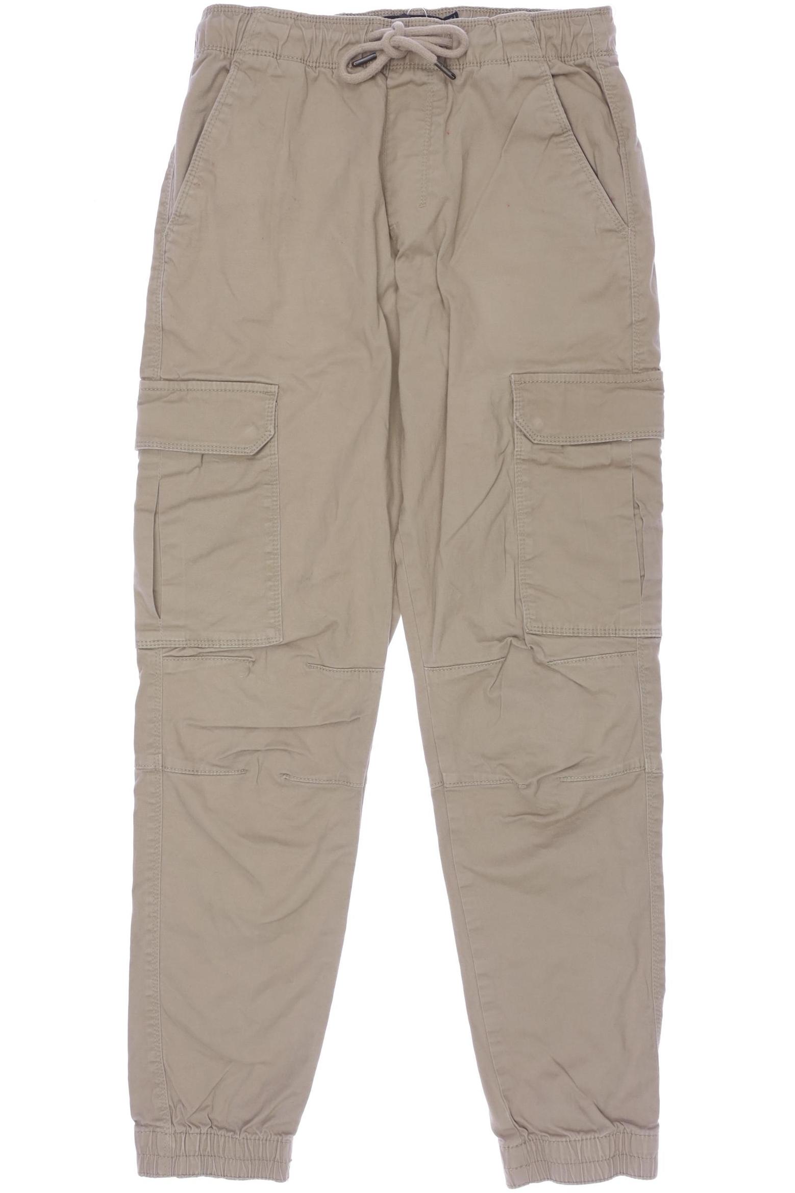 

Pull & Bear Herren Stoffhose, beige, Gr. 0