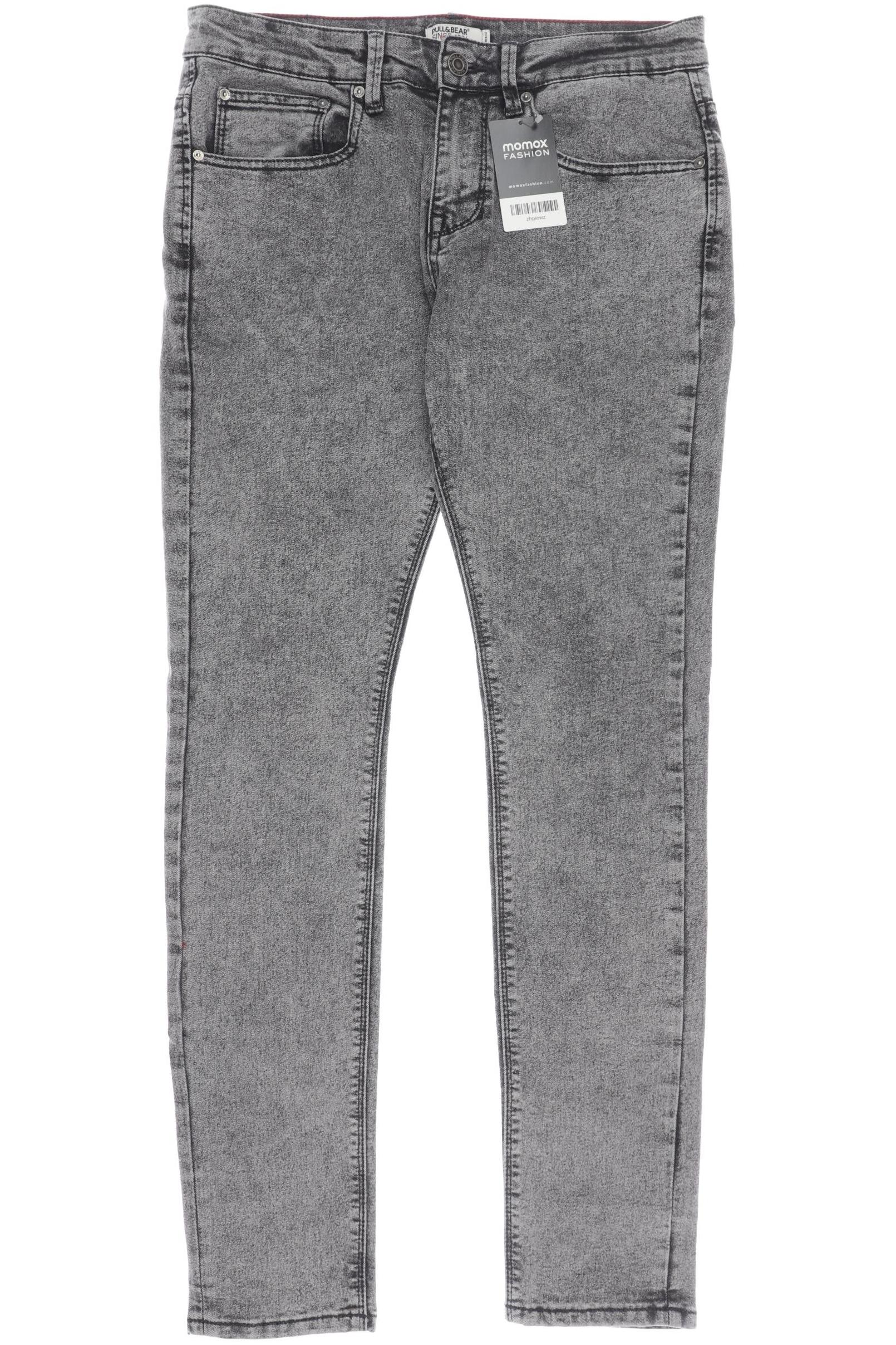 

Pull & Bear Herren Jeans, grau, Gr. 32
