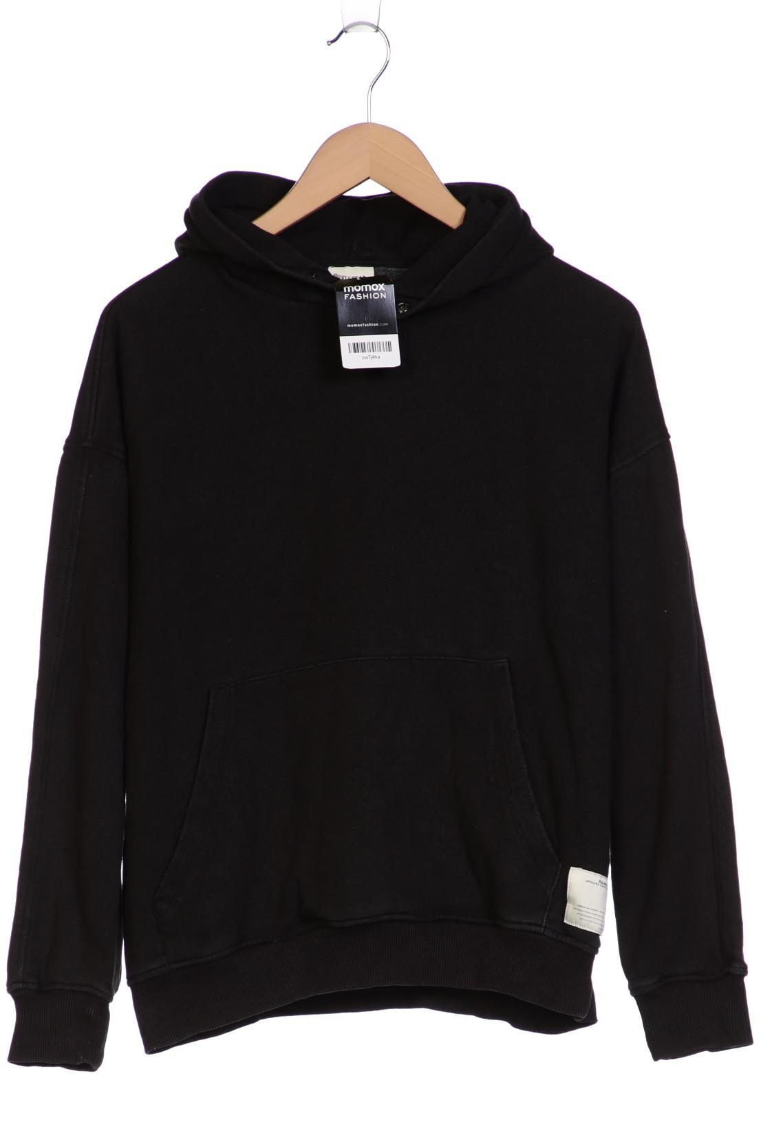 

Pull & Bear Herren Kapuzenpullover, schwarz, Gr. 48