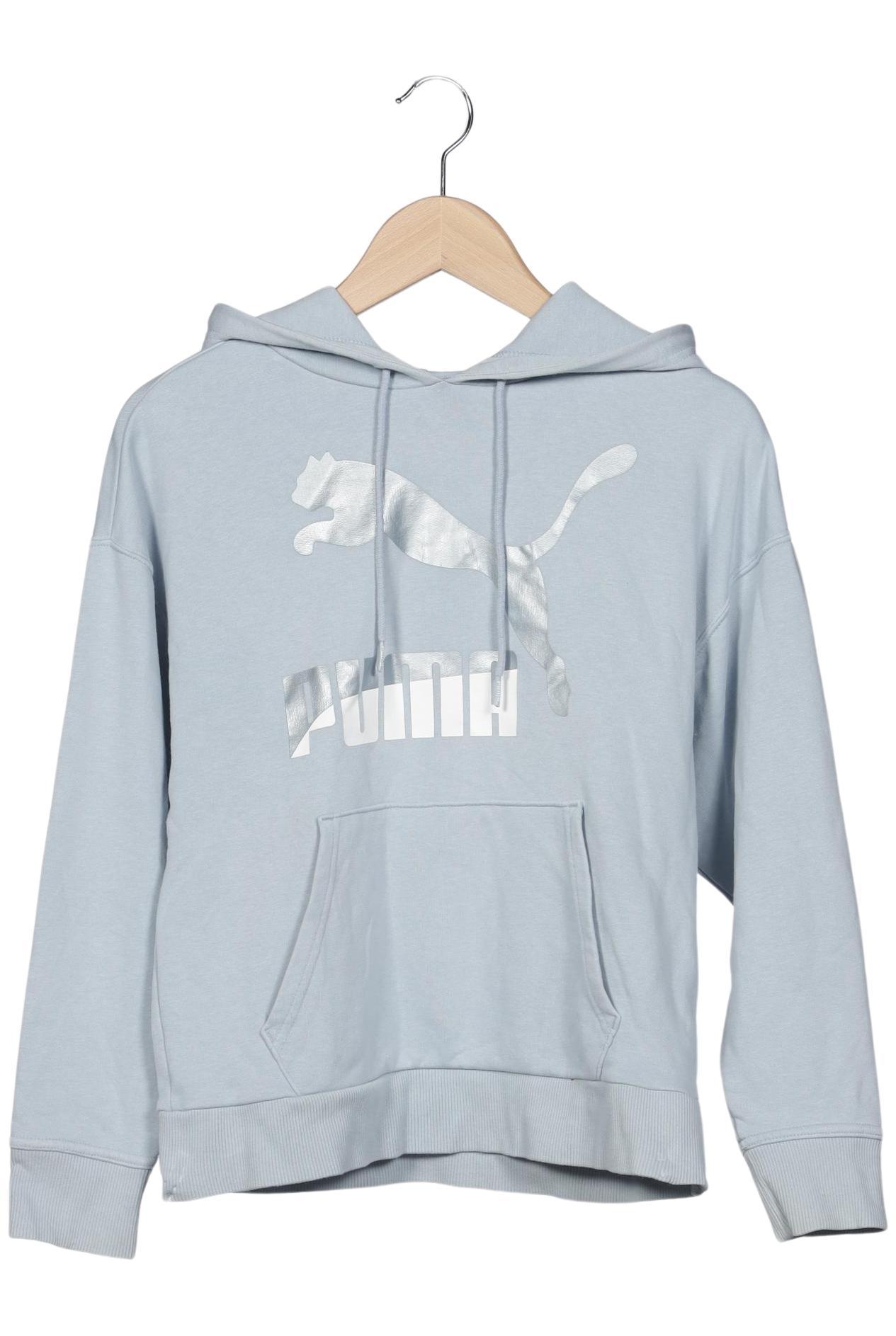 

Puma Damen Kapuzenpullover, hellblau, Gr. 34