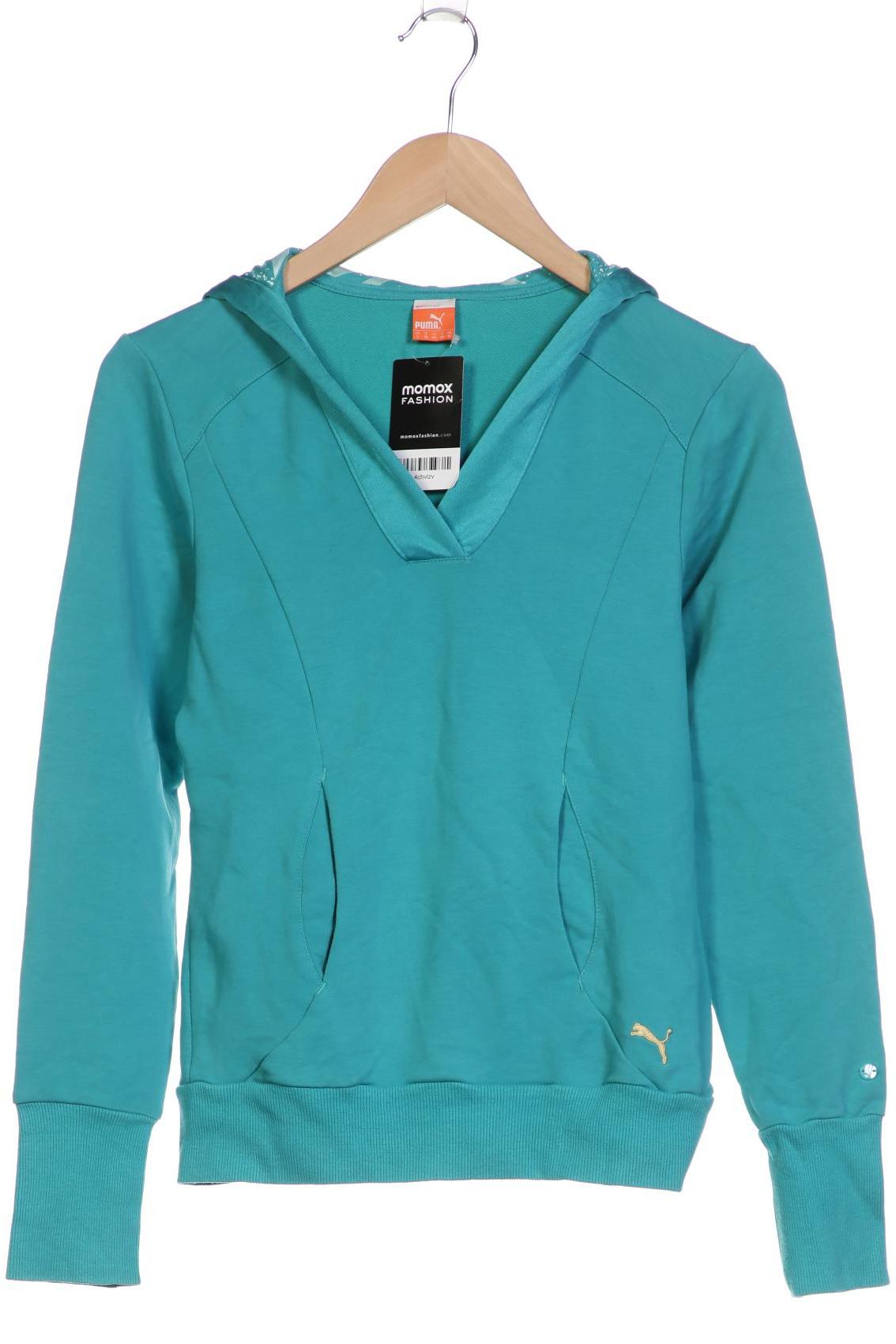 

Puma Damen Kapuzenpullover, türkis, Gr. 36